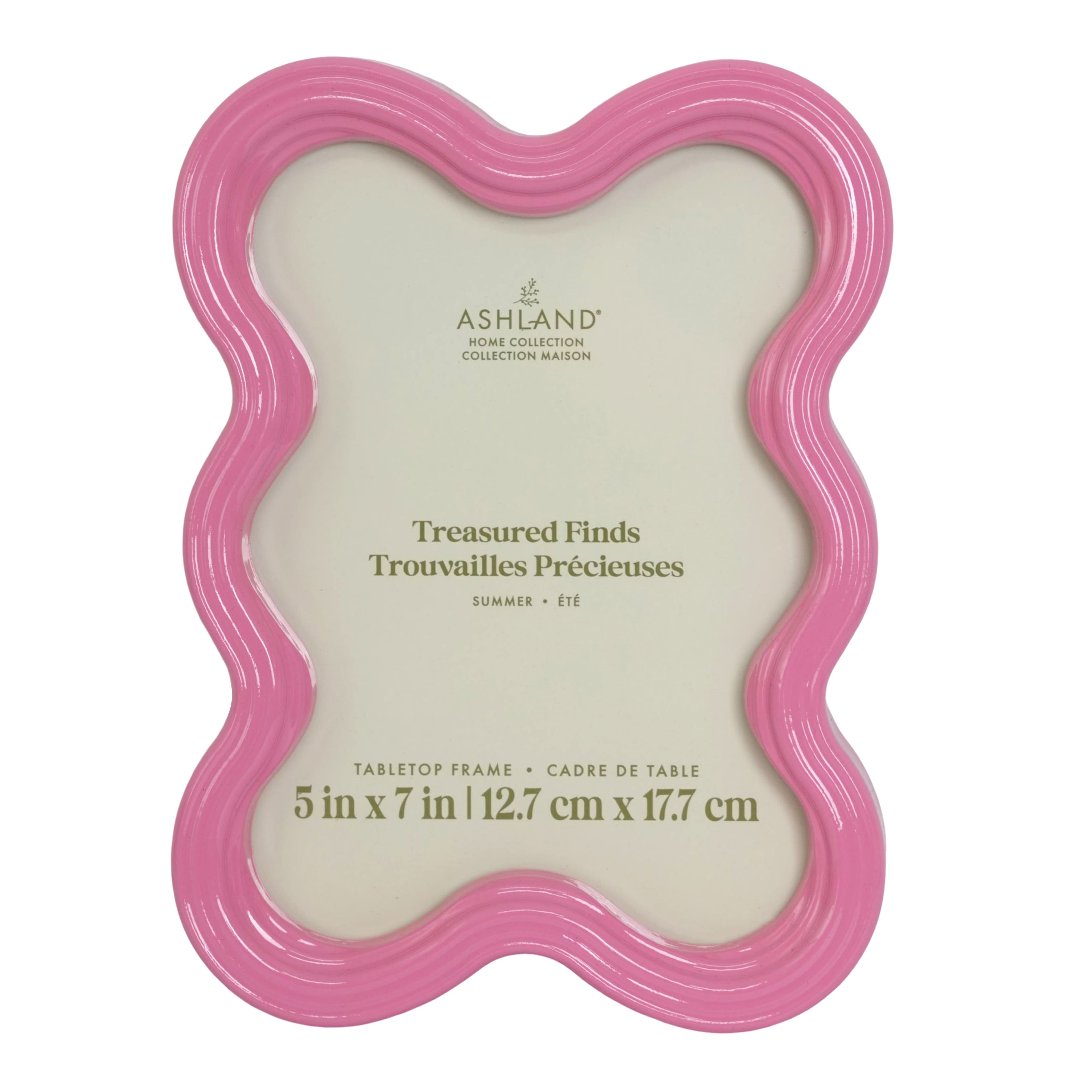 5" x 7" Pink Flow Tabletop Frame, Treasured Finds by Ashland®