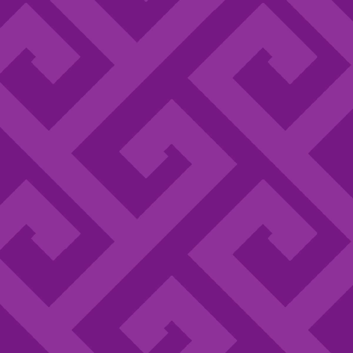 Springs Creative Tonal Greek Key Purple Quilting Cotton Fabric