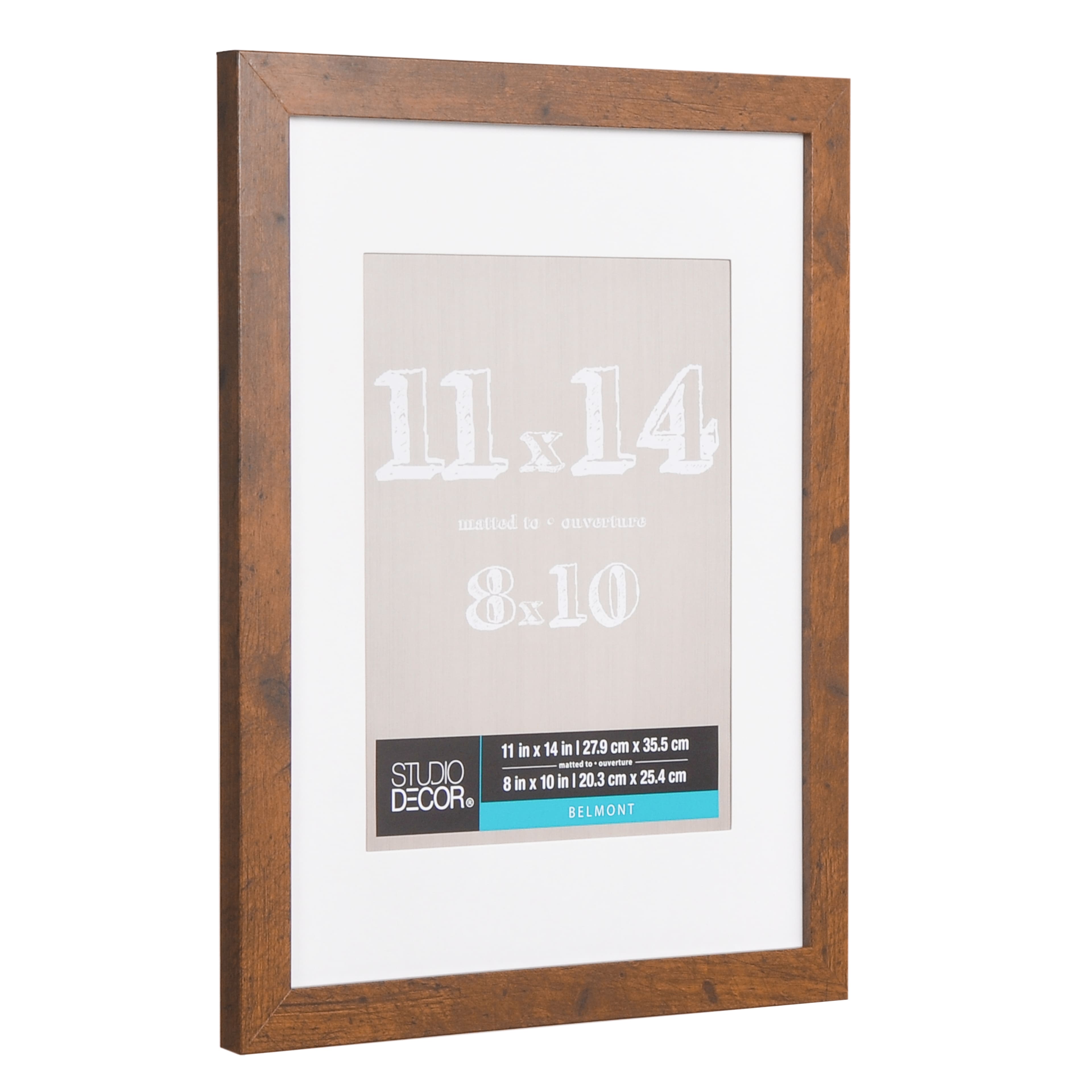 8 Pack: Honey Belmont Frame with Mat by Studio Décor®