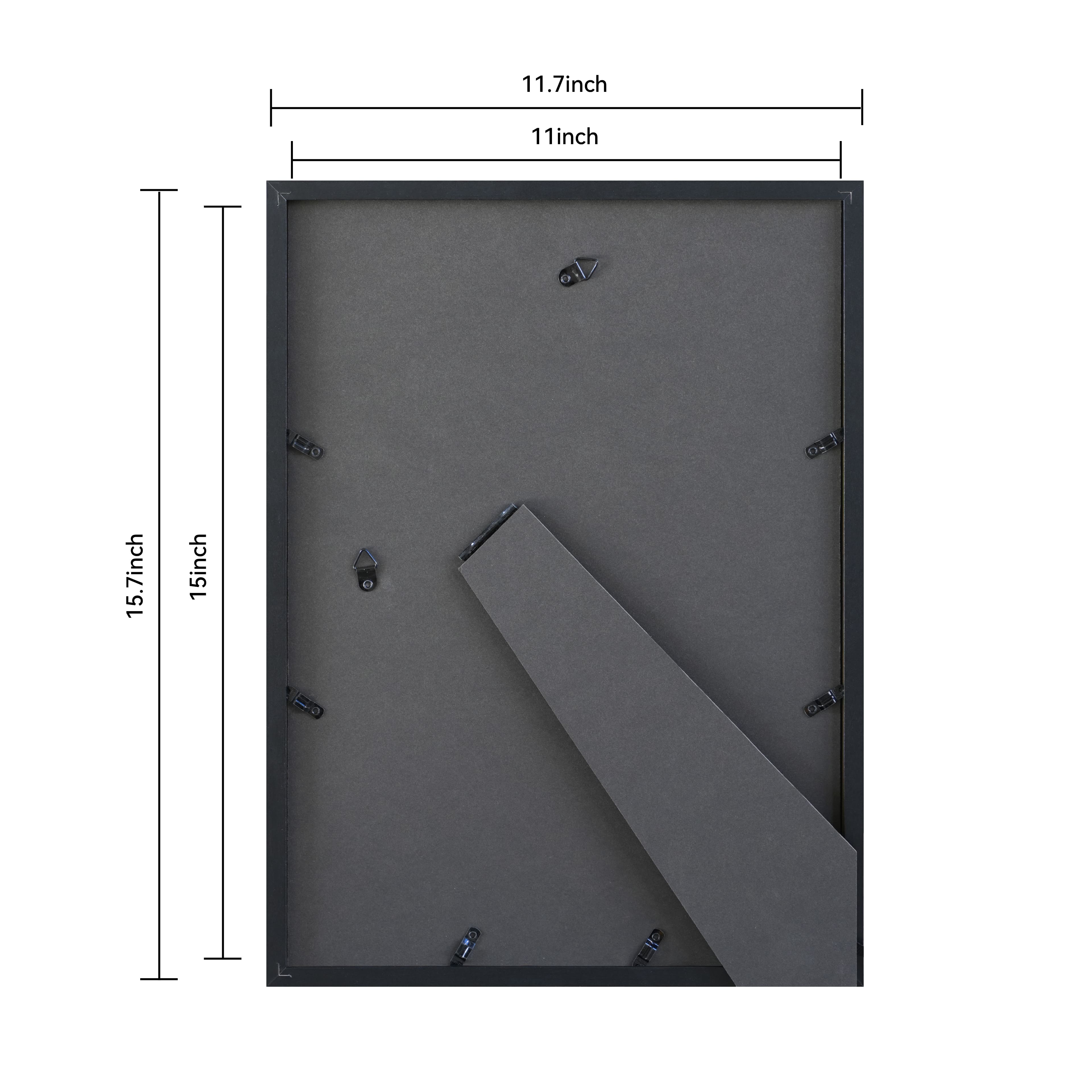 13 Opening 11" x 15" Black & White Grades Collage Frame, Graduation by Ashland®
