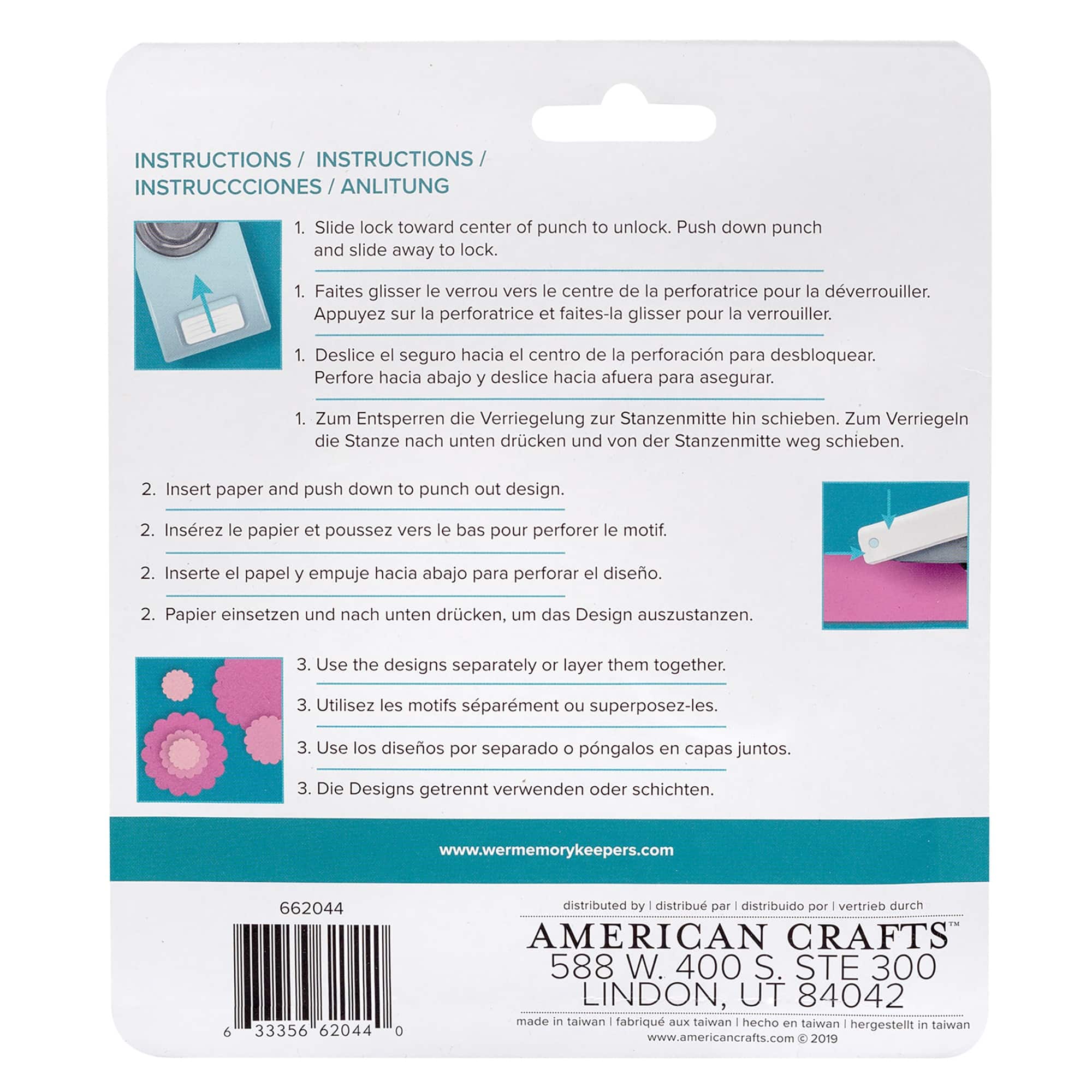 We R Memory Keepers® Scallop Circles Layering Punches Set