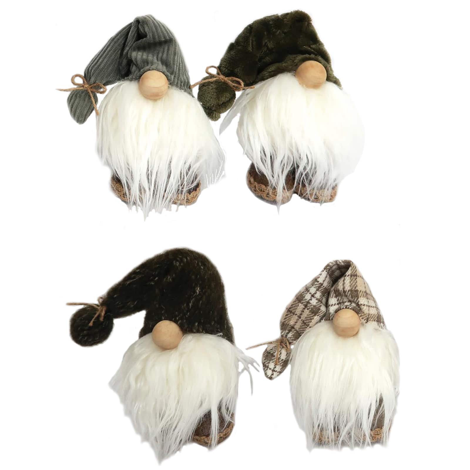 Santa's Workshop 6" Happy Gnomes Set