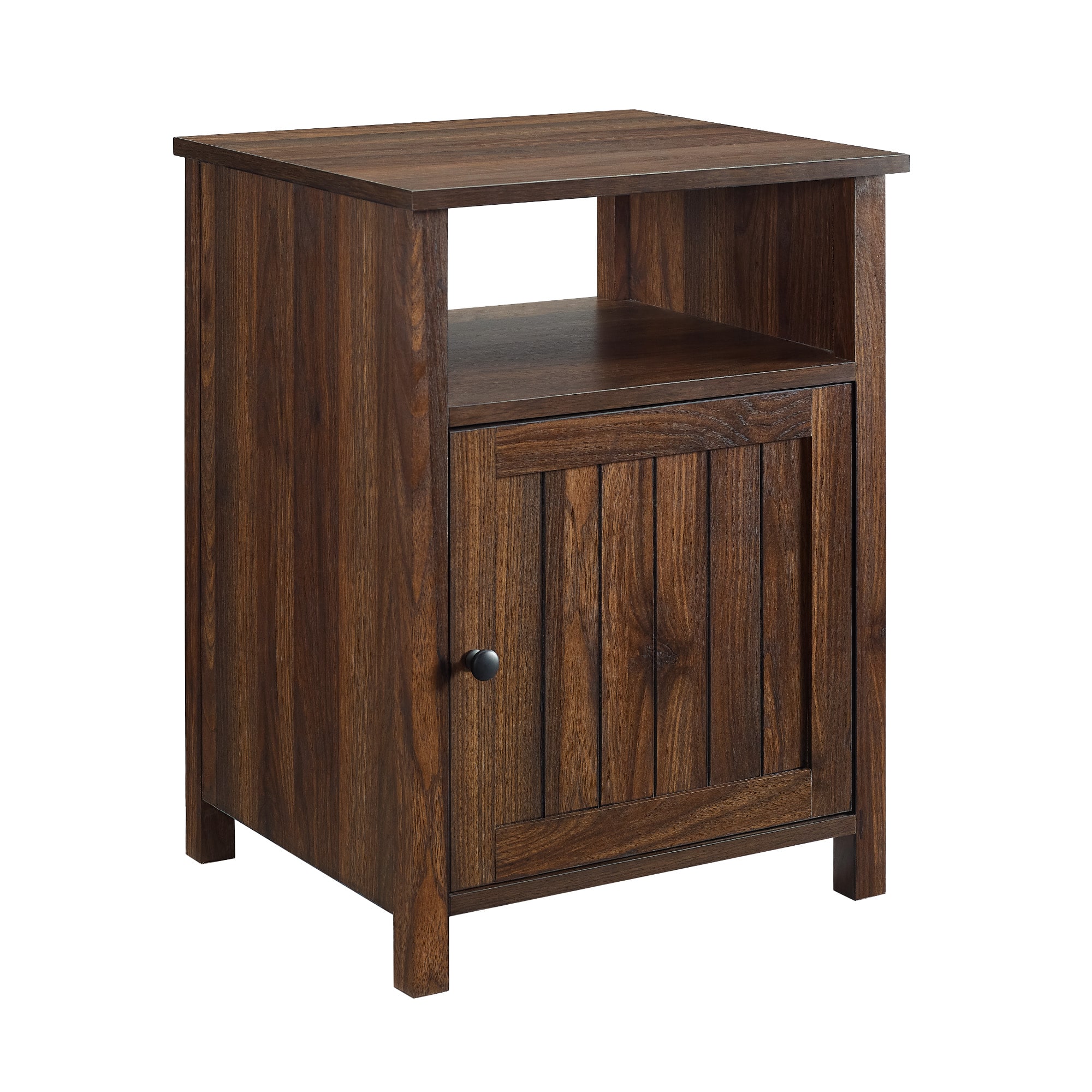 Walker Edison 18" Grooved Door Side Table