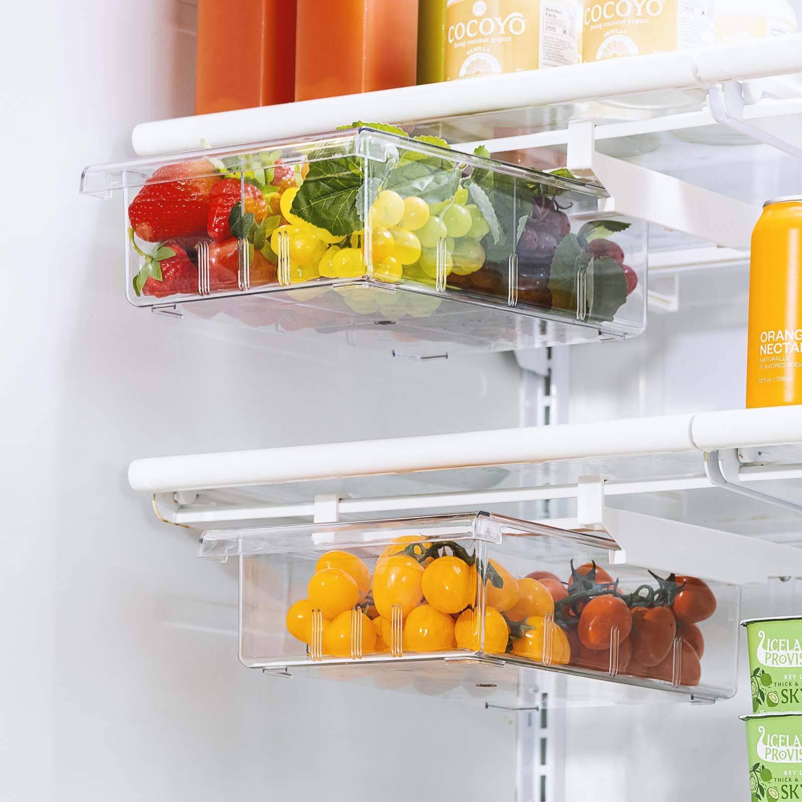 Sorbus Clear Pull Out Fridge Drawer