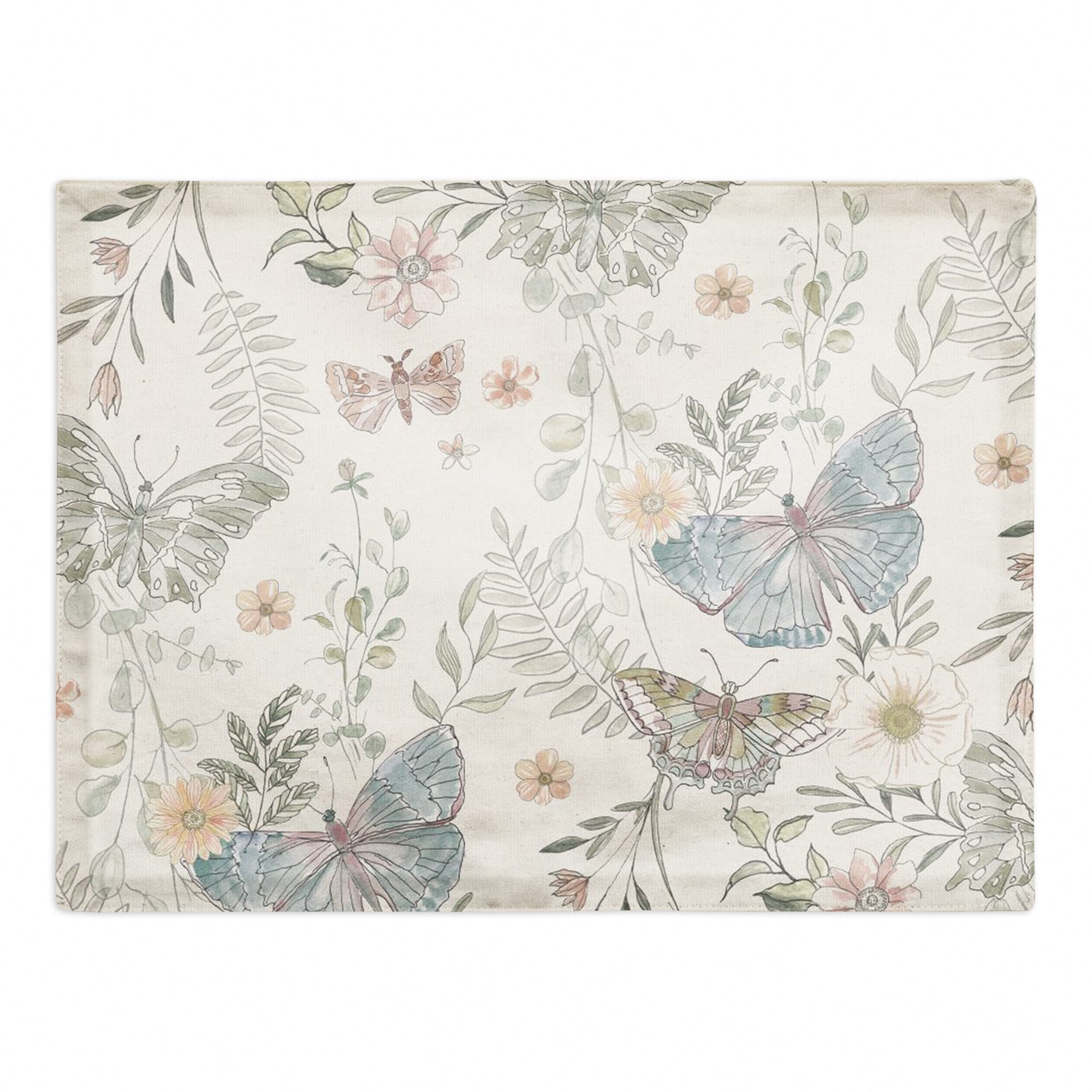 Butterflies Cotton Twill Placemat