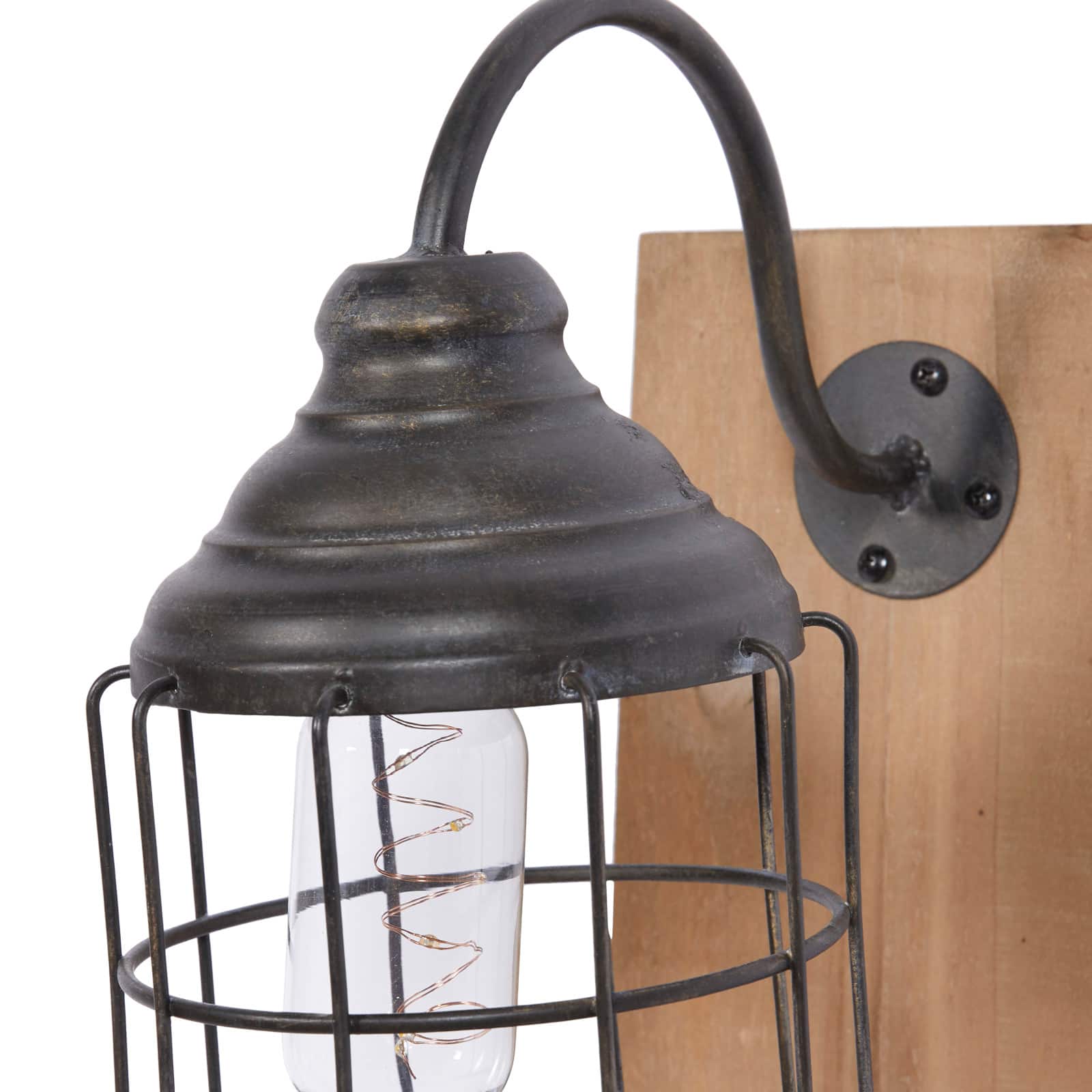 Black Iron Industrial Candlestick Holders, 15" x 6" x 11"