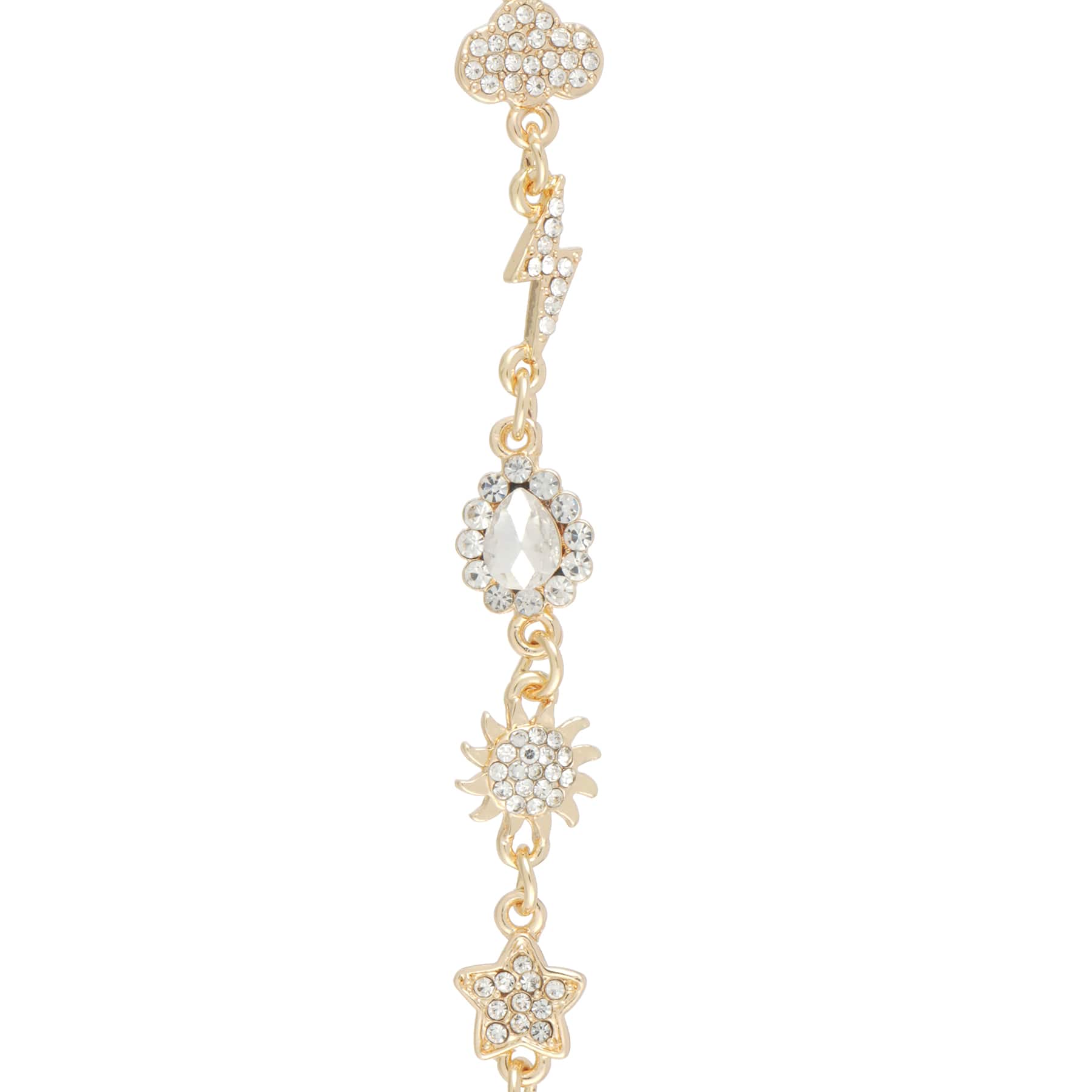 Mixed Gold Celestial Shaped Metal Beads by Bead Landing™