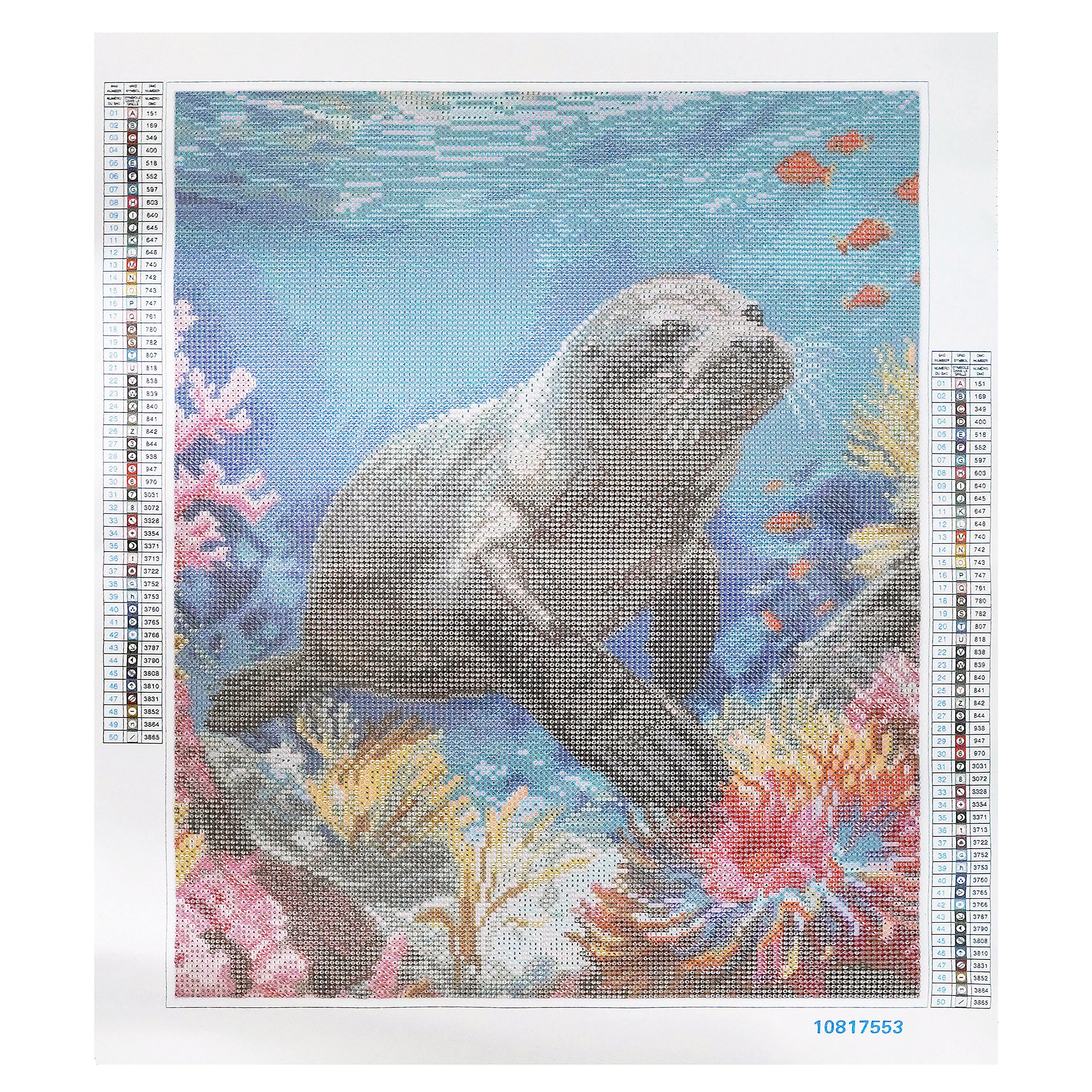 16" x 20" Sea Lion Diamond Art Kit by Make Market®