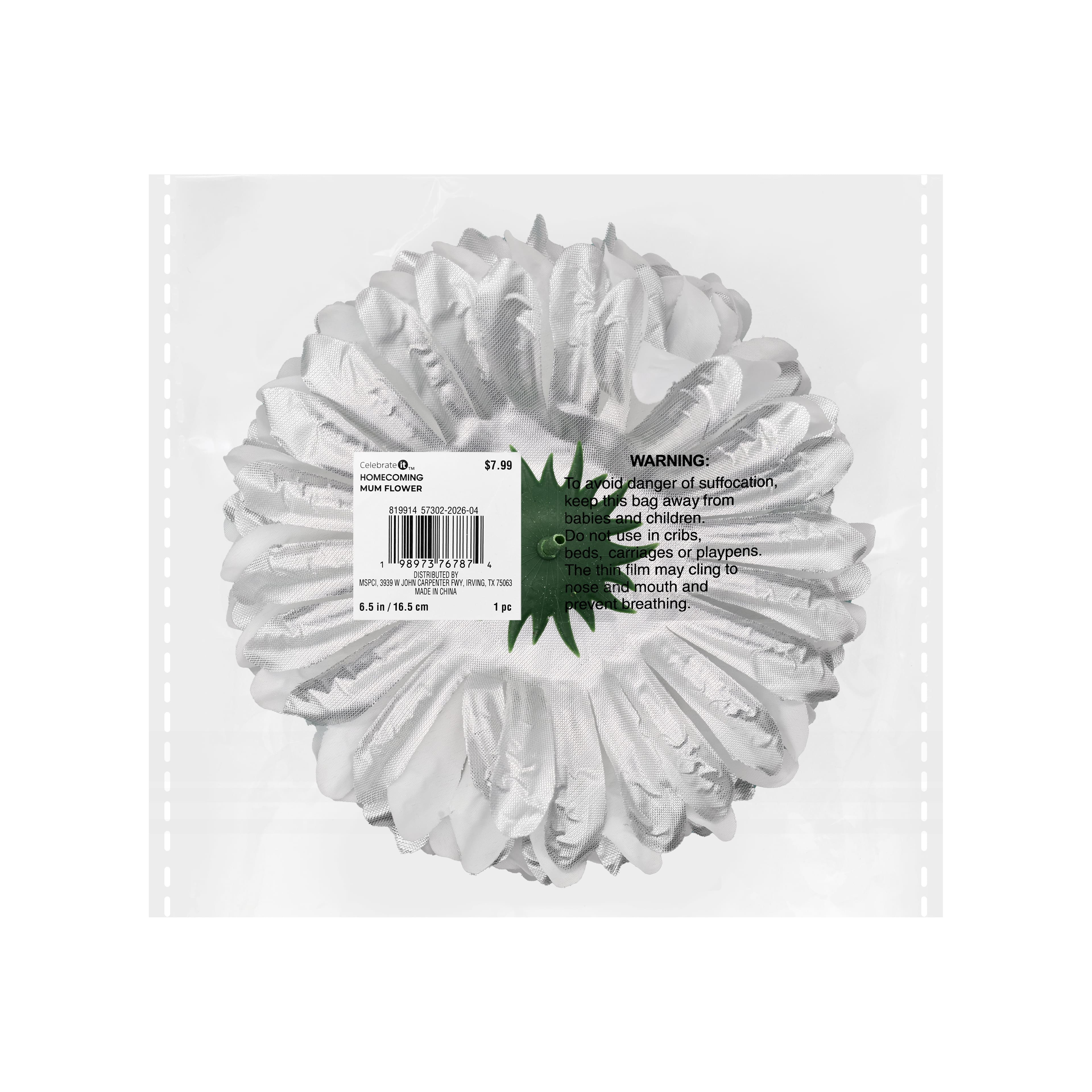 6.5" Mum Flower by Celebrate It