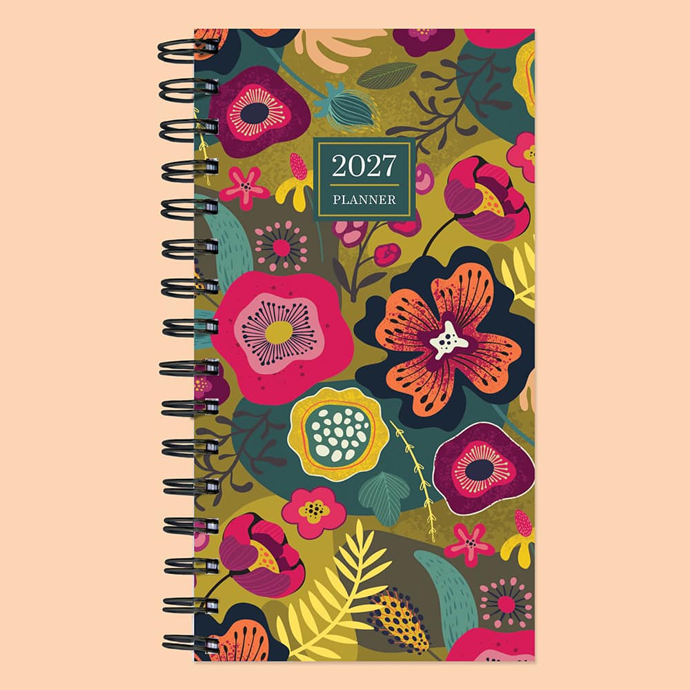 2027 Funk & Floral Small Weekly Monthly Planner