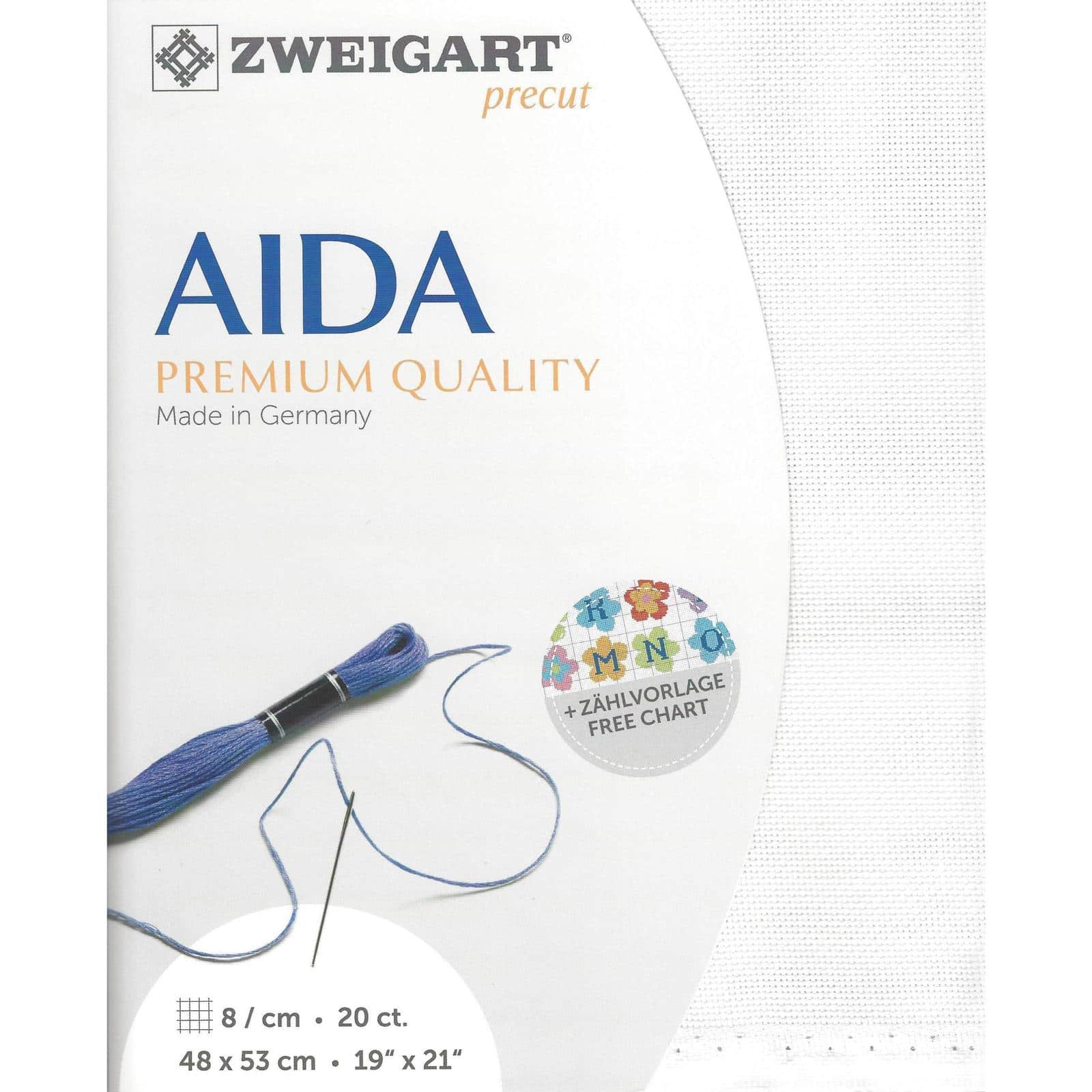 Zweigart® Aida Extra Fine 20 Count Precut Fabric