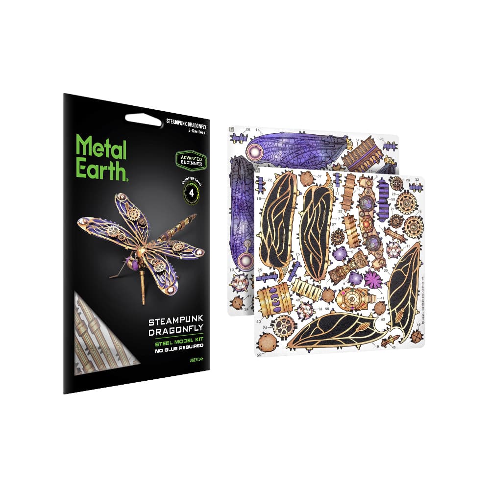 Metal Earth® Steampunk Dragonfly Steel Model Kit