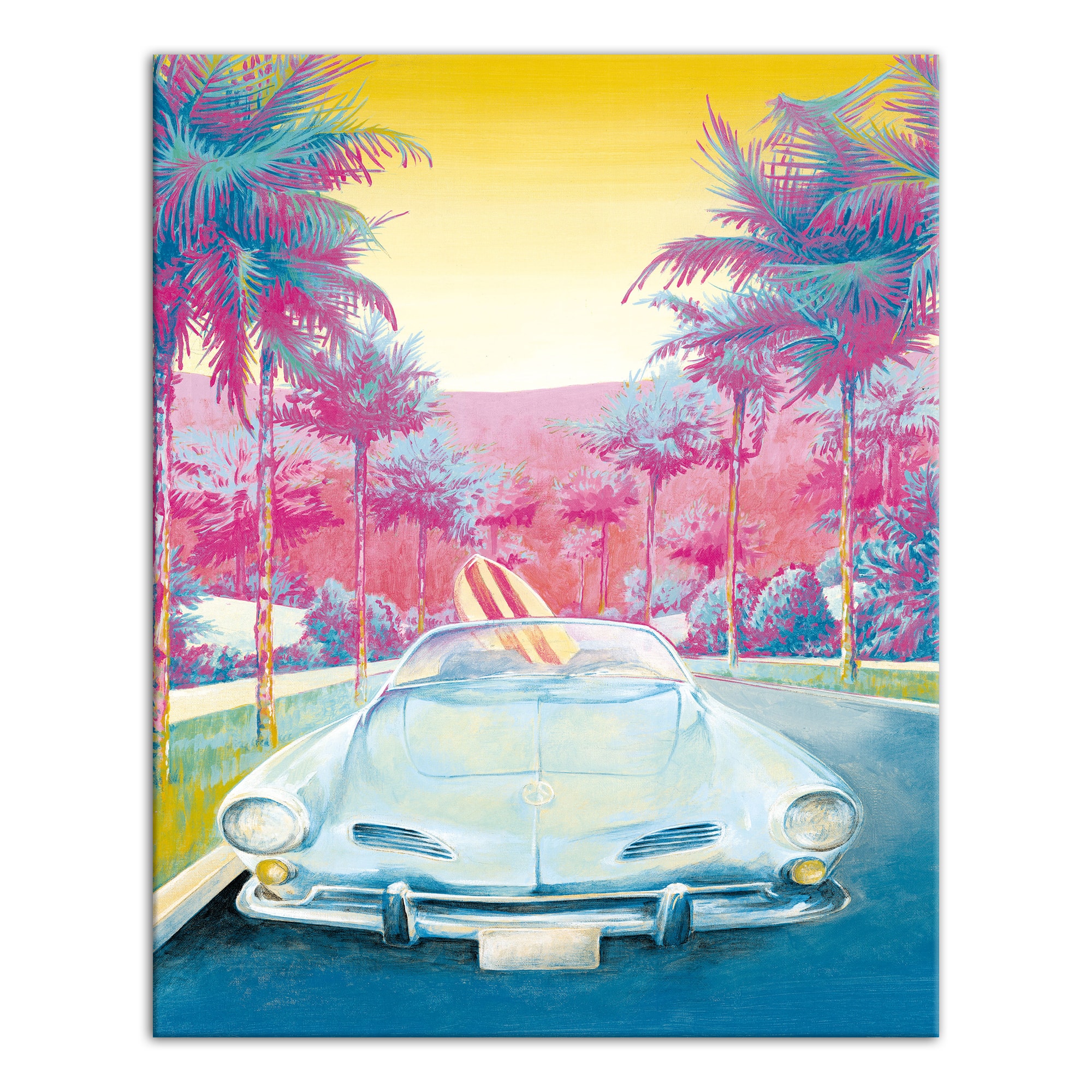 Beach Convertible 16" x 20" Canvas Wall Art
