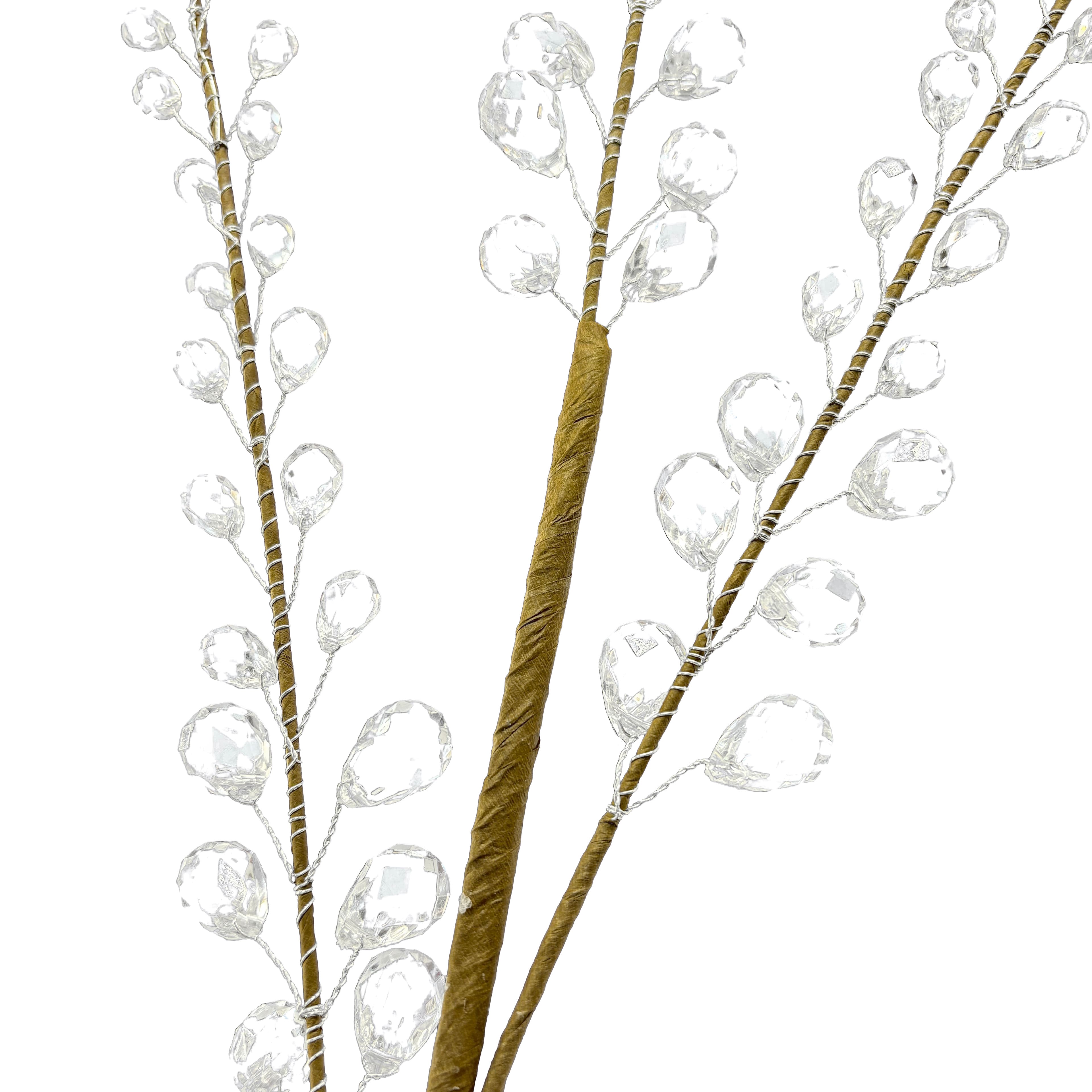 28" Clear Teardrops Stem by Ashland®