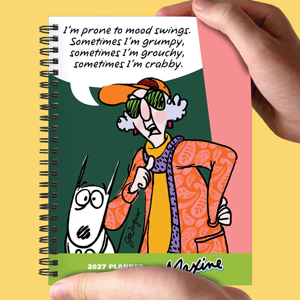 2027 Maxine Medium Weekly Monthly Planner