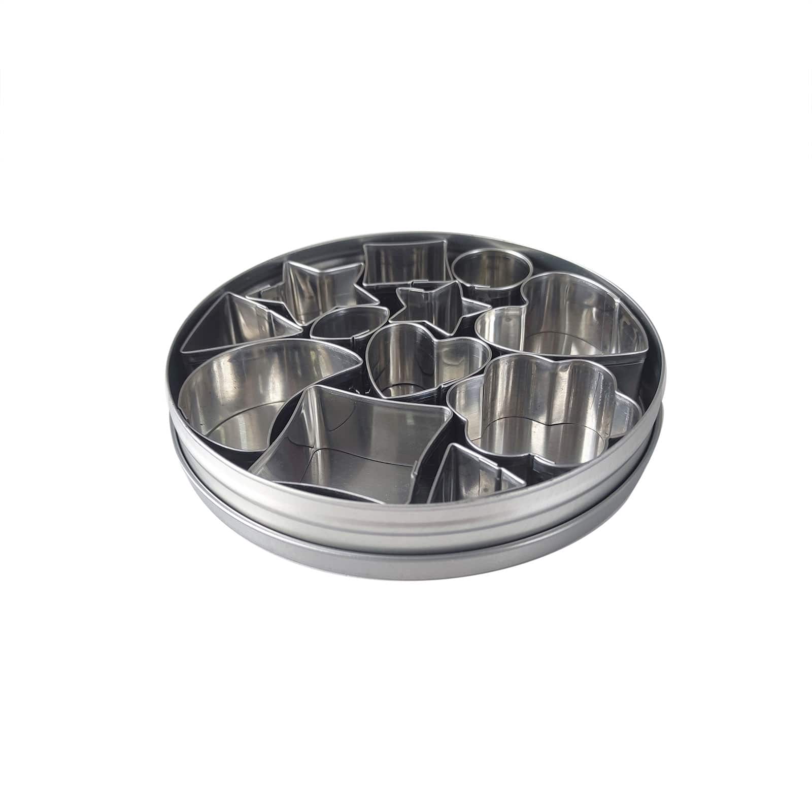 13-Piece Mini Shapes Fondant Cutter Set by Celebrate It™