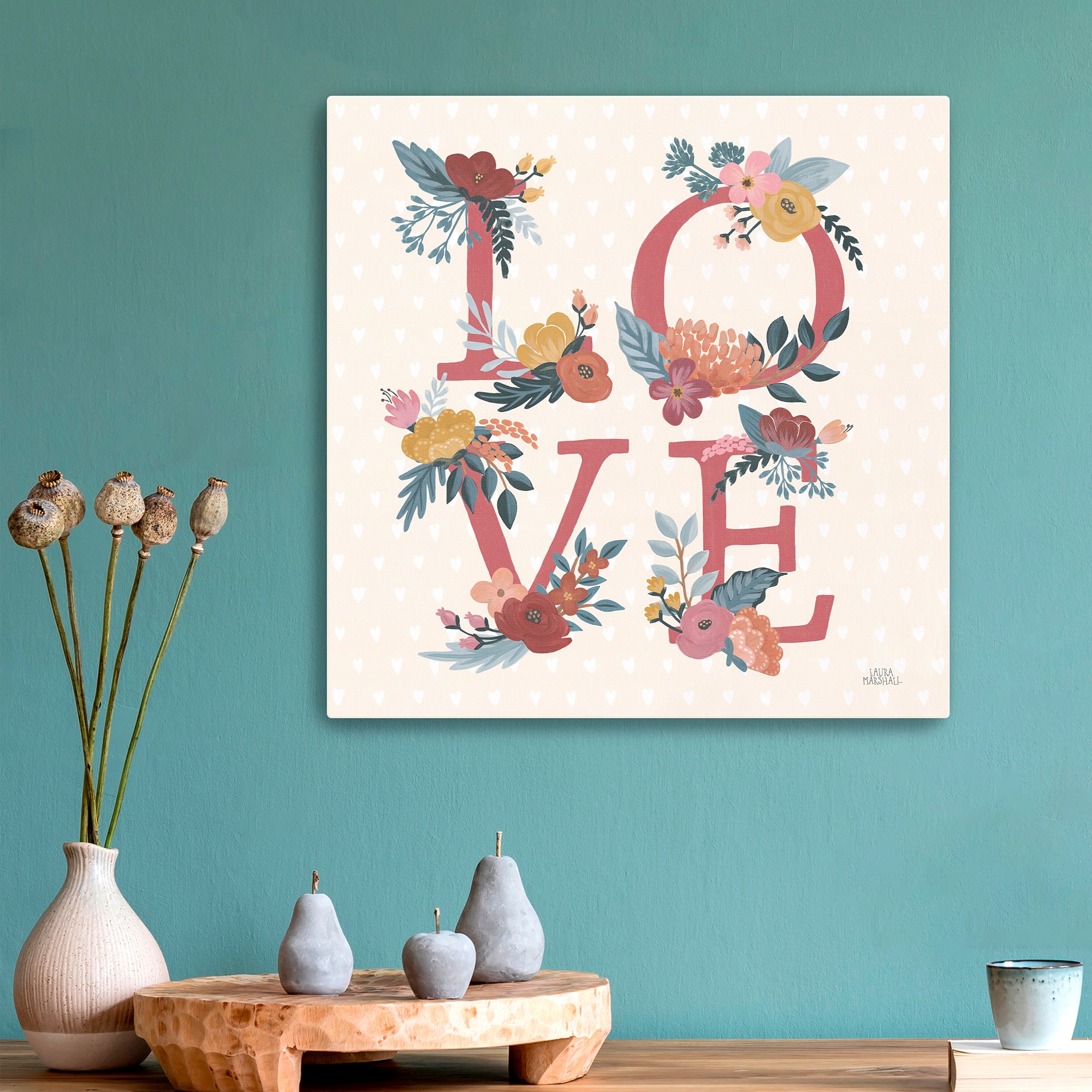 Love Letters VII Canvas Giclée Art