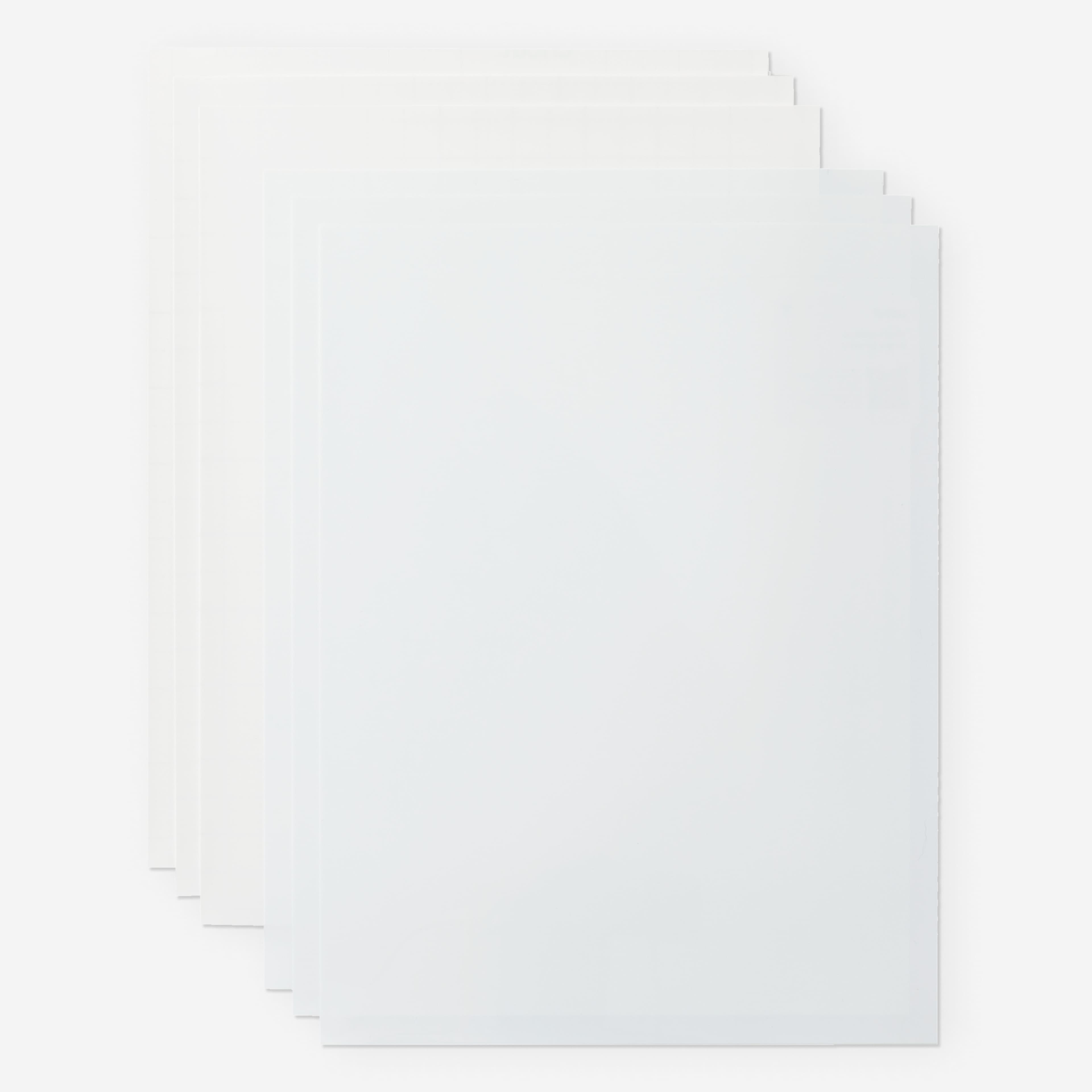 Cricut® Clear US Letter Waterproof Sticker Set, 6ct.