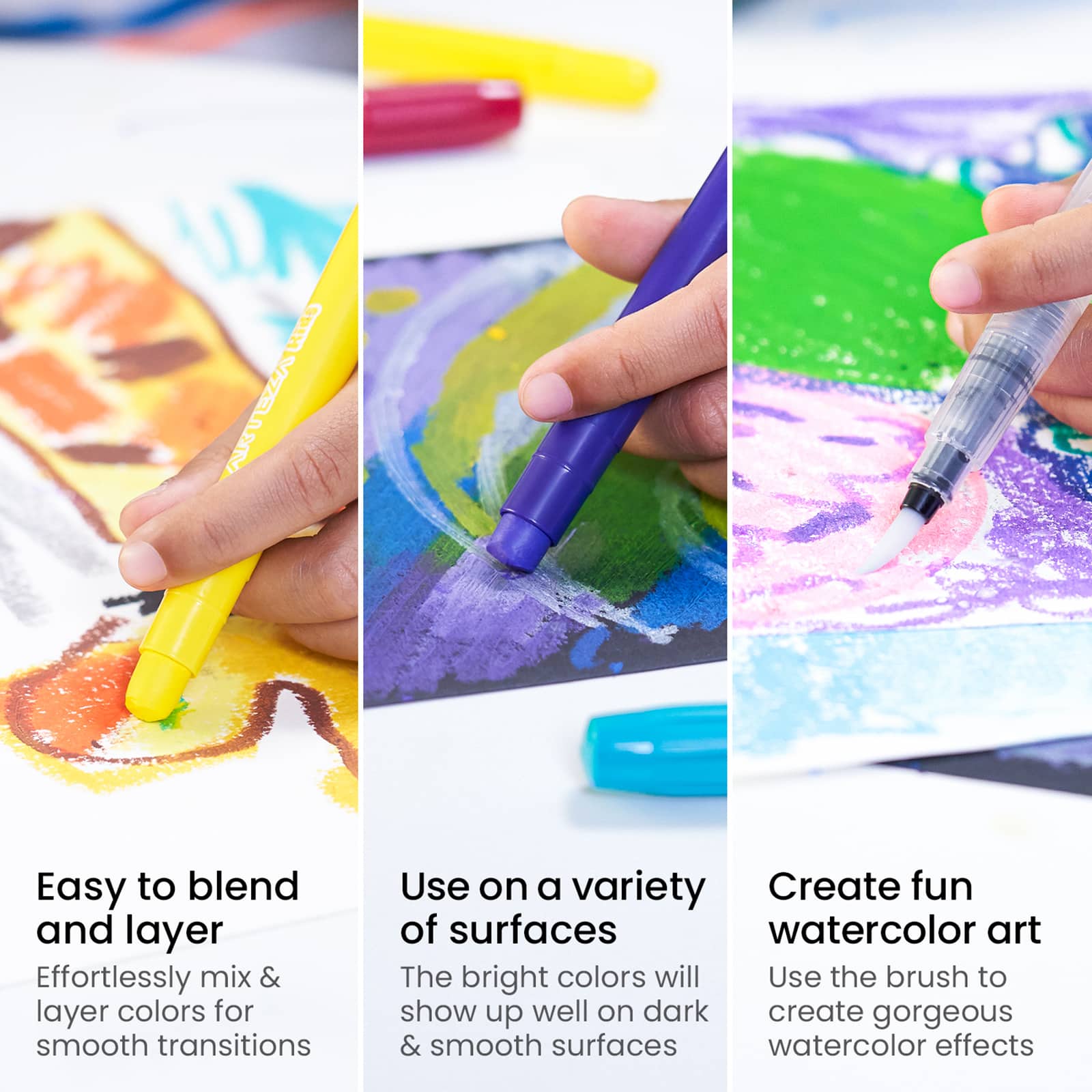 Arteza® Kids Gel Crayons, 16 ct