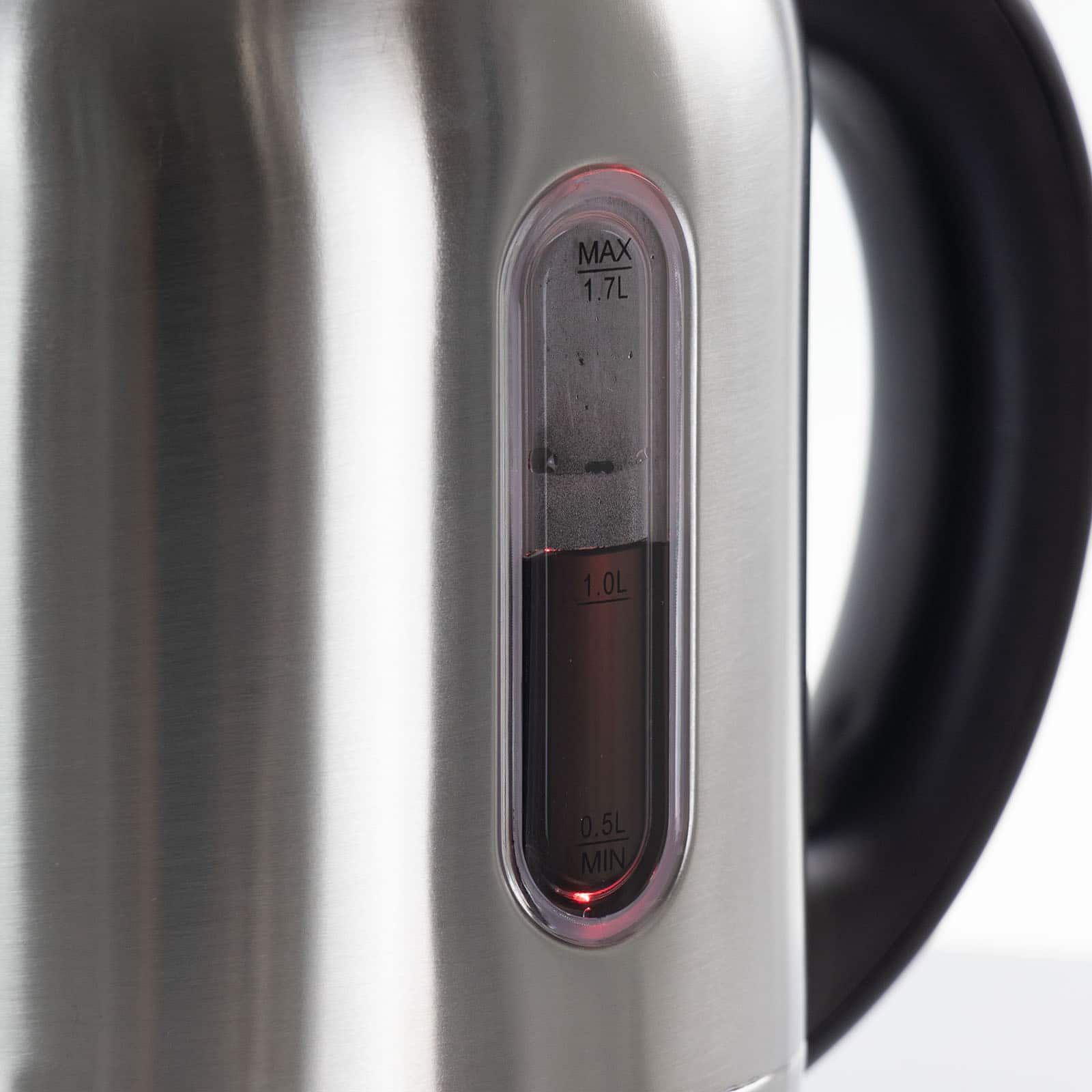 MegaChef 1.7L Stainless Steel Electric Tea Kettle With 5 Preset Temps