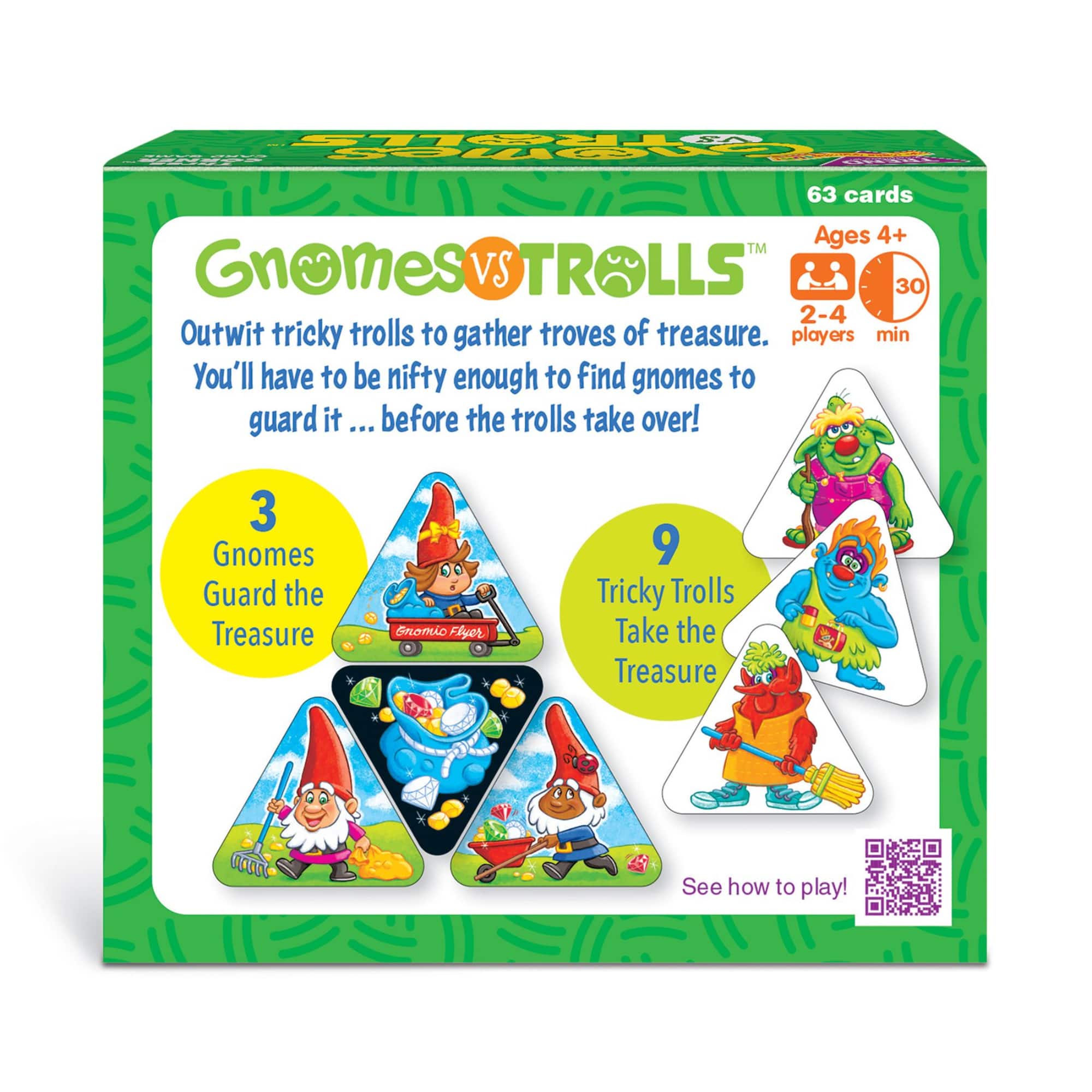 Trend Enterprises® Gnomes vs Trolls The Sneaky Fun Card Game