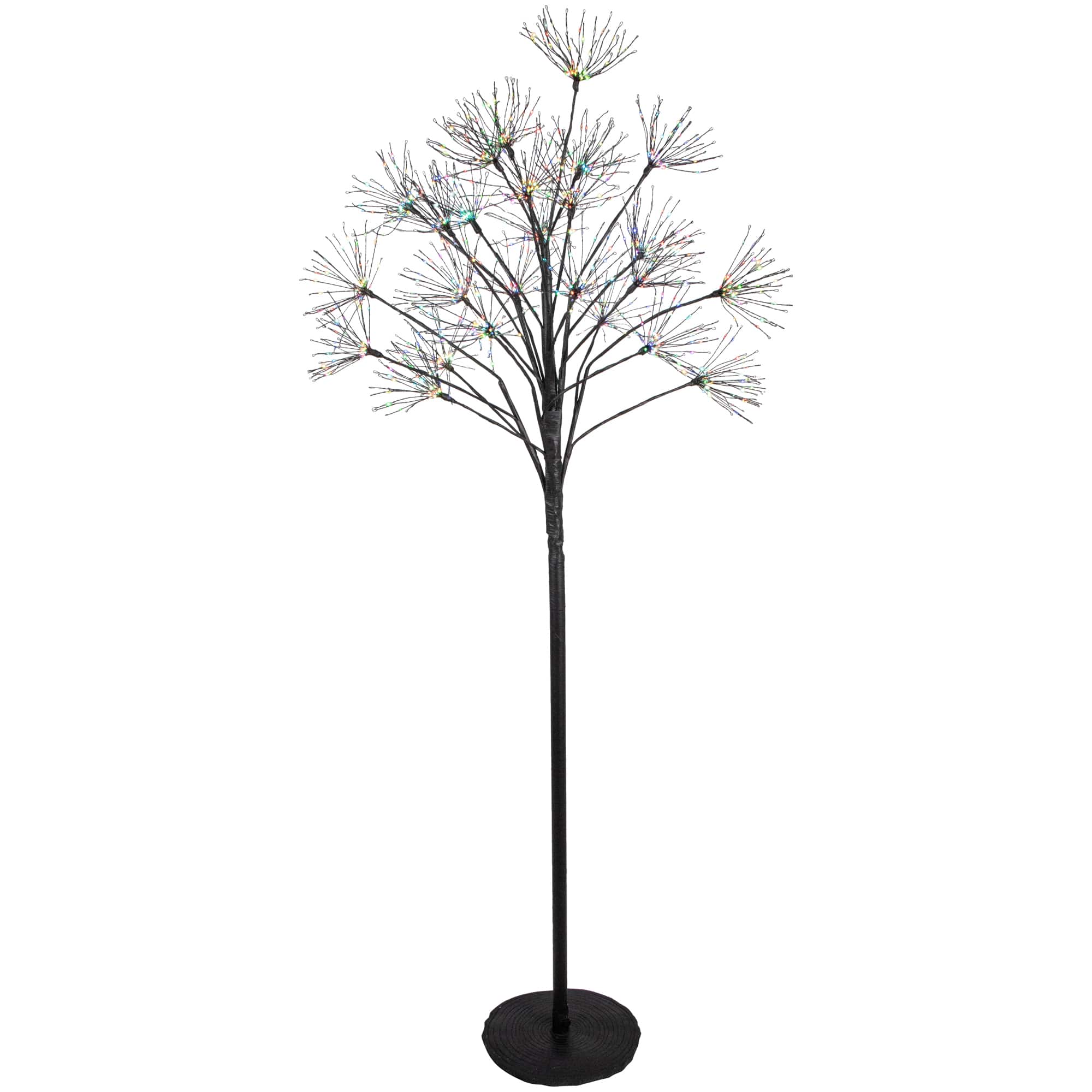 Northlight 5Ft Pre-Lit LED Lighted Christmas Fireworks Tree in Black | 5 ft | Michaels®