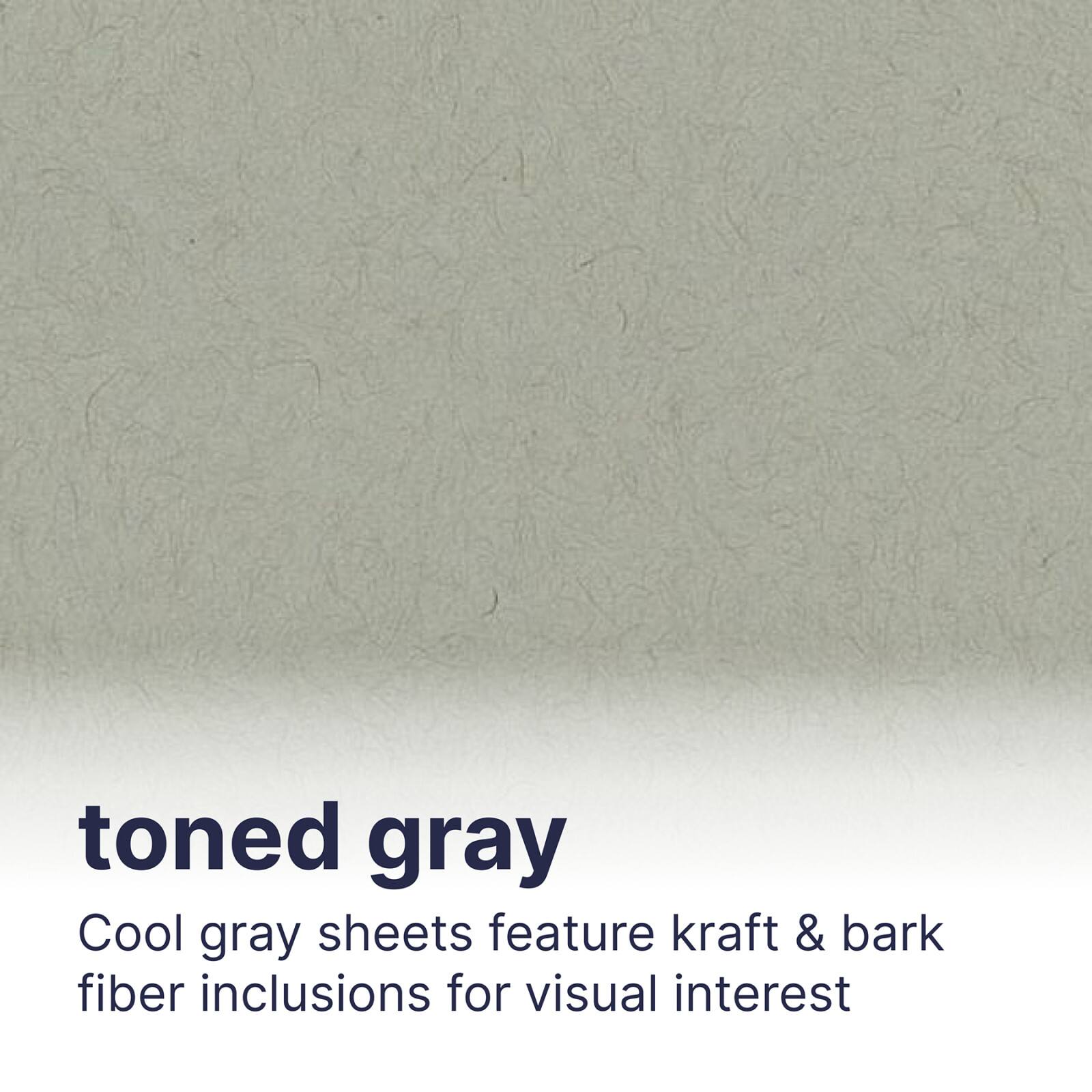 Strathmore Toned Sketch Paper Pad, 400 Series, 50 Sheets, 9" x 12", Gray