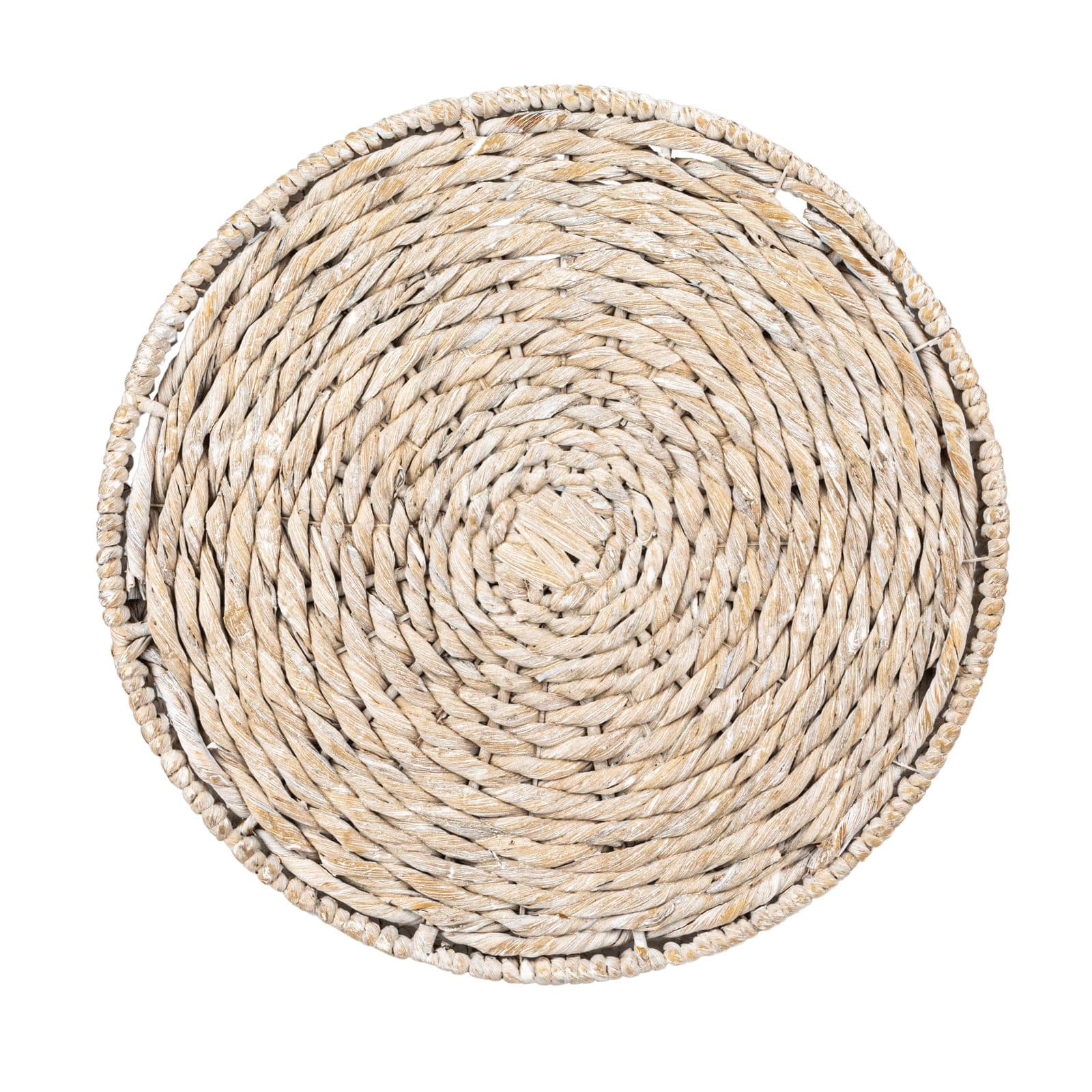 Hello Honey® Natural Water Hyacinth Side Table