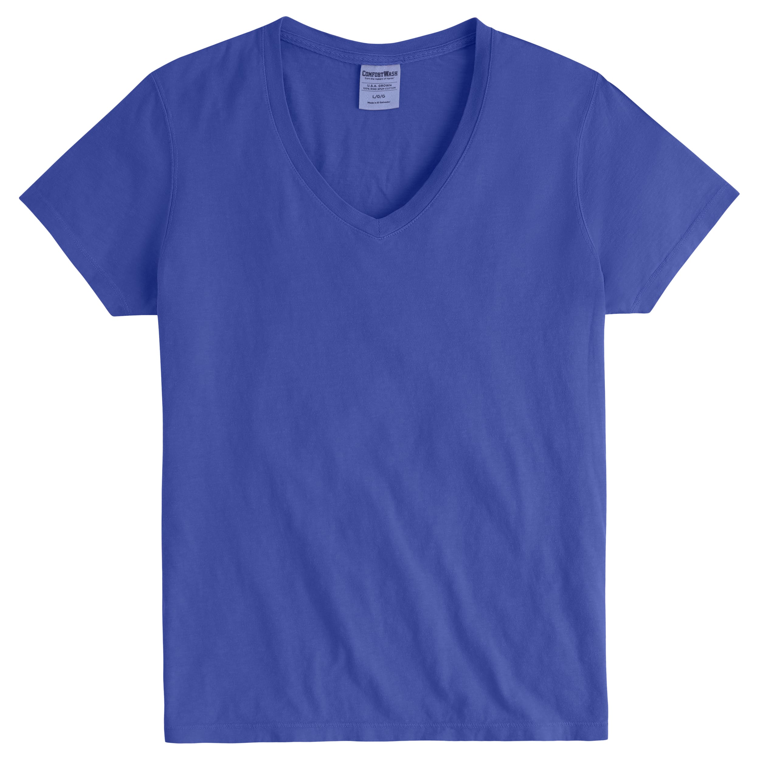 Hanes ComfortWash Garment-Dyed V-Neck Women's T-Shirt