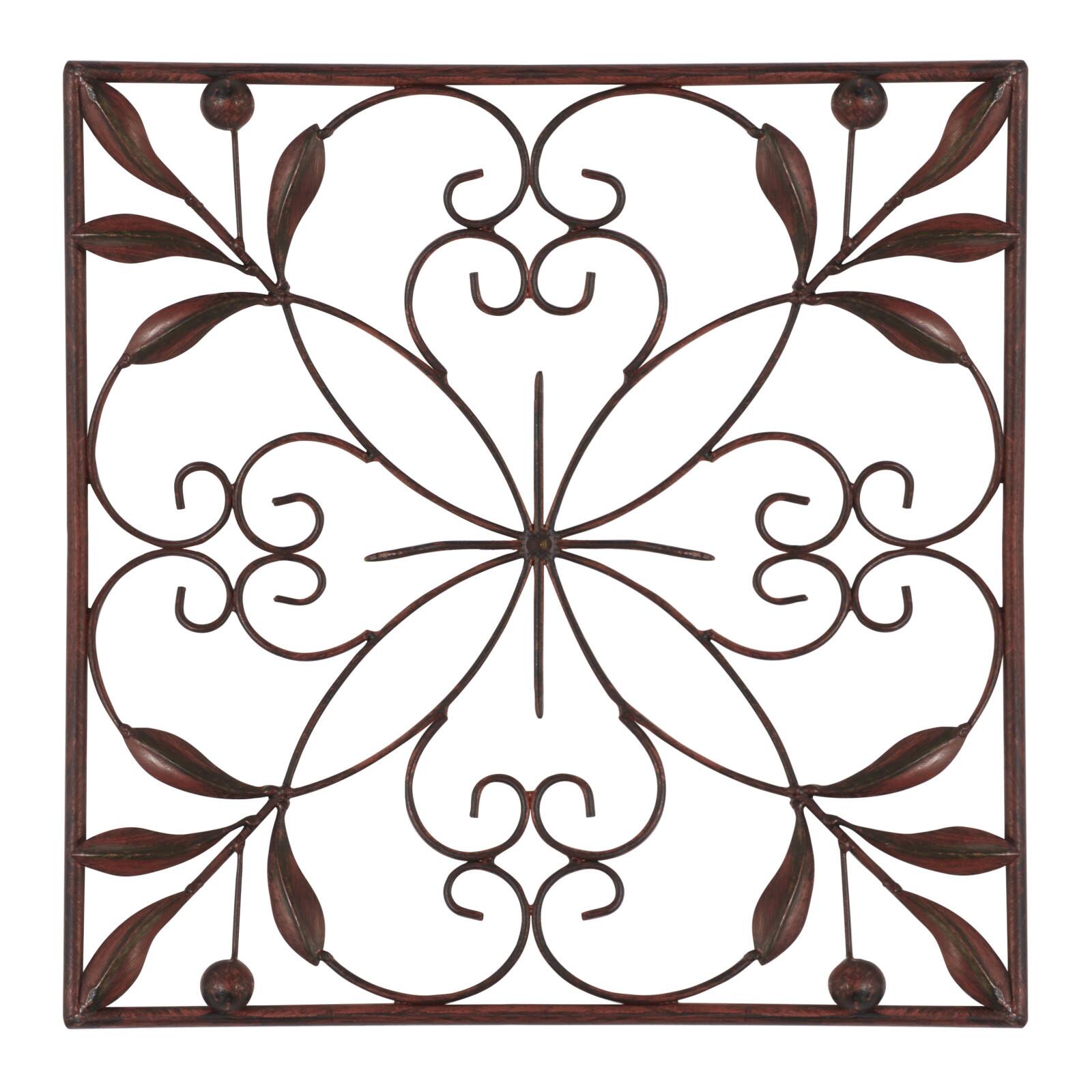 Brown Metal Rustic Wall Décor Set, 4ct.