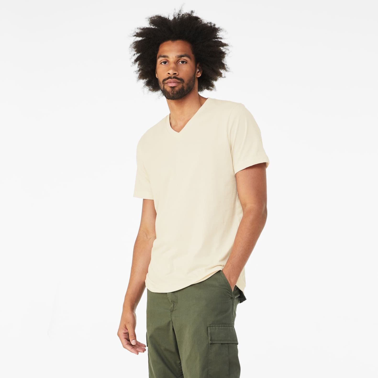BELLA+CANVAS® Short Sleeve V-Neck Adult Unisex Jersey T-Shirt