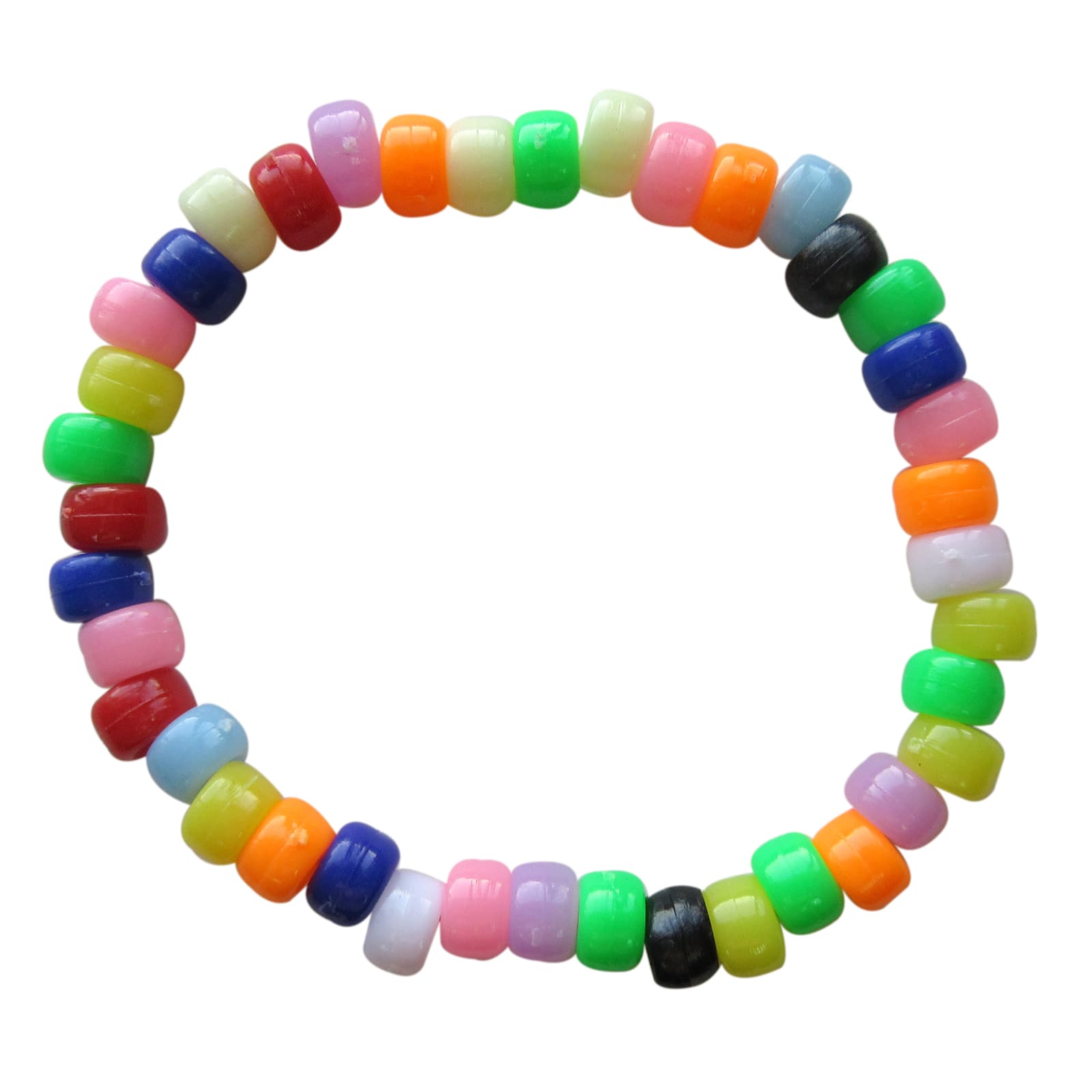 12 Pack: 1lb. Opaque Pony Beads by Creatology™, 4mm x 7mm