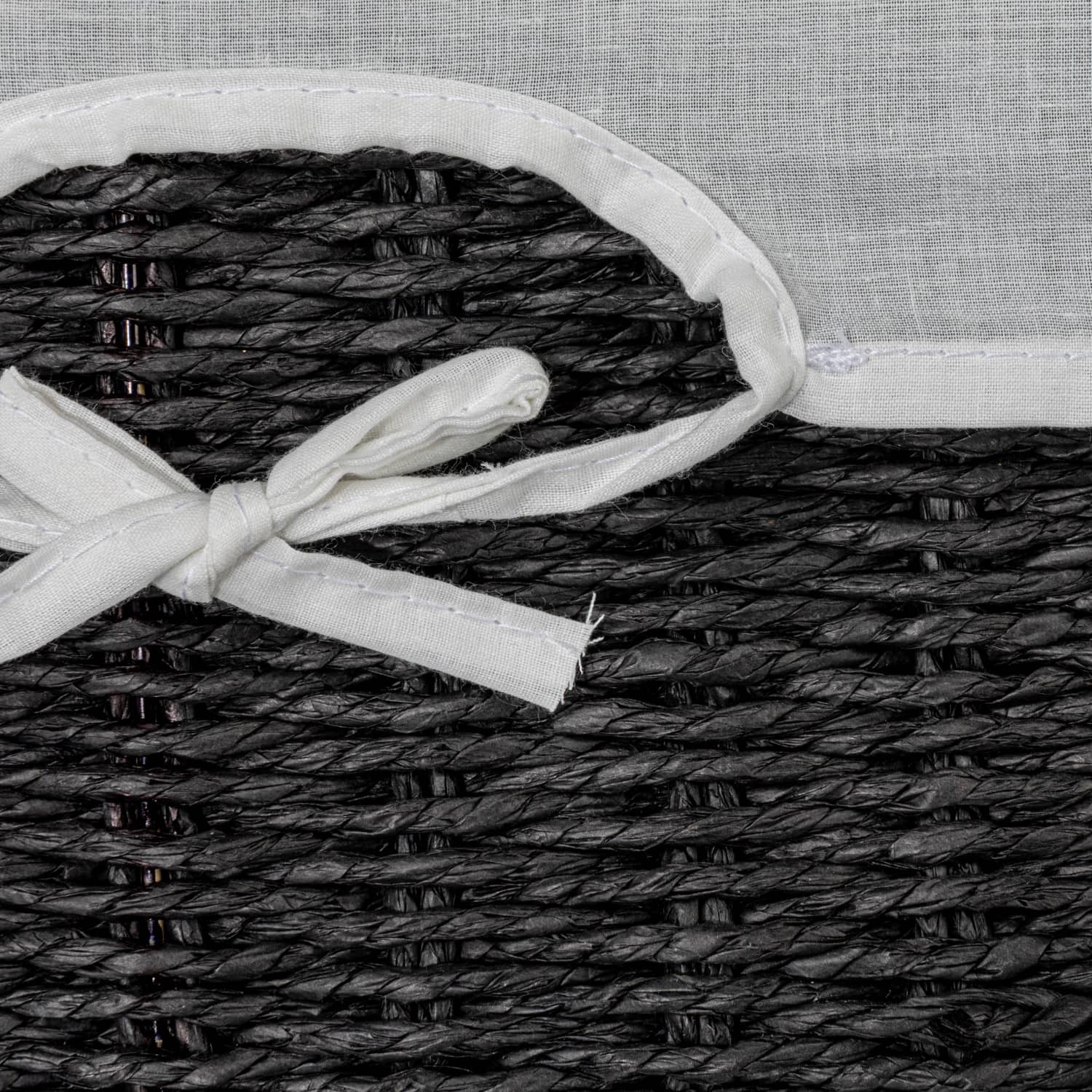 Paper Rope Wicker Basket Set