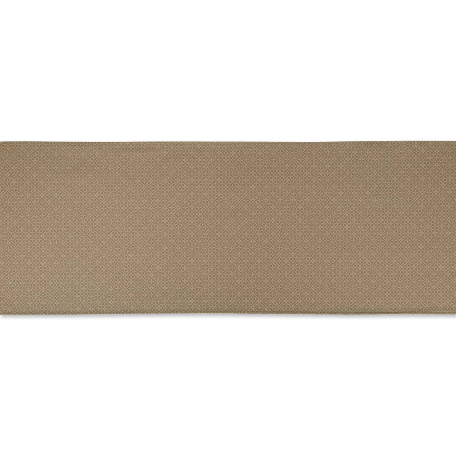 DII® 72" Tonal Lattice Print Outdoor Table Runner