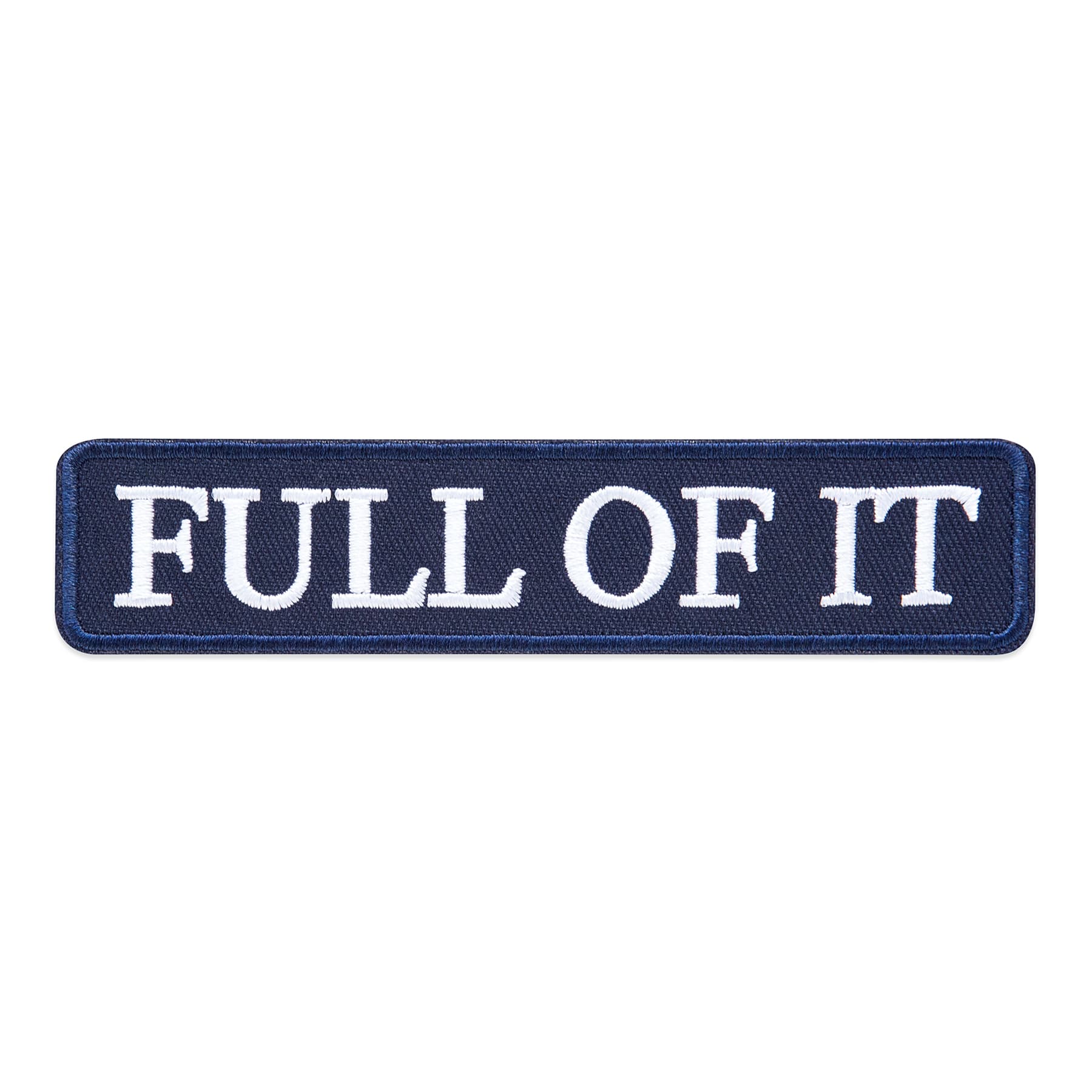 Summer Full of It Iron-On & Adhesive Embroidered Patch by Make Market®