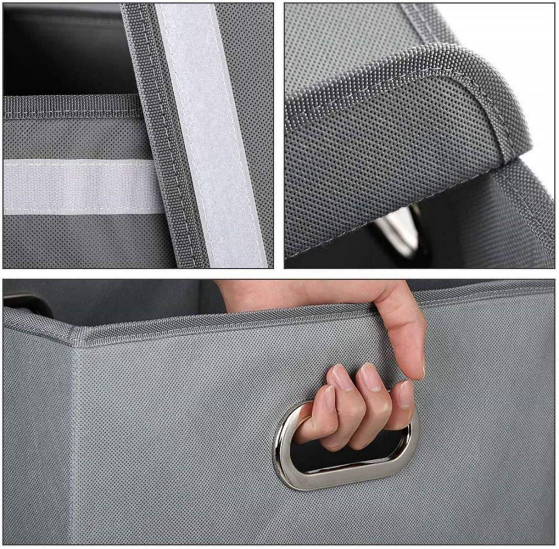 NEX™ Foldable Single Hamper Basket with Lid & Removable Liner