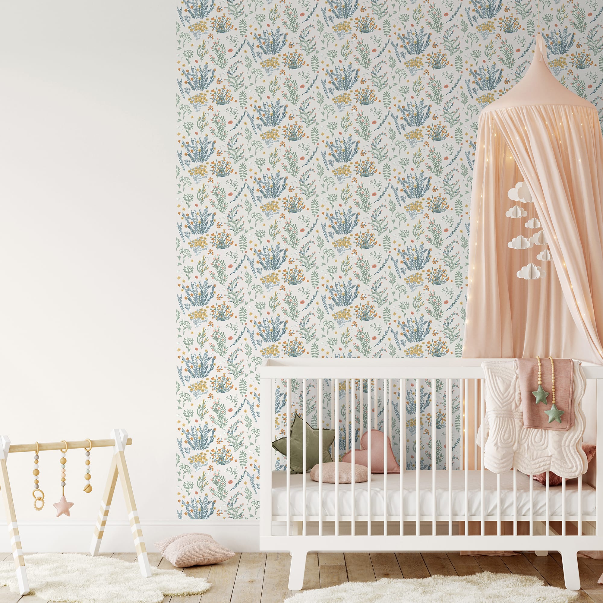 Designs Direct Mini Lovely Flowers Wallpaper