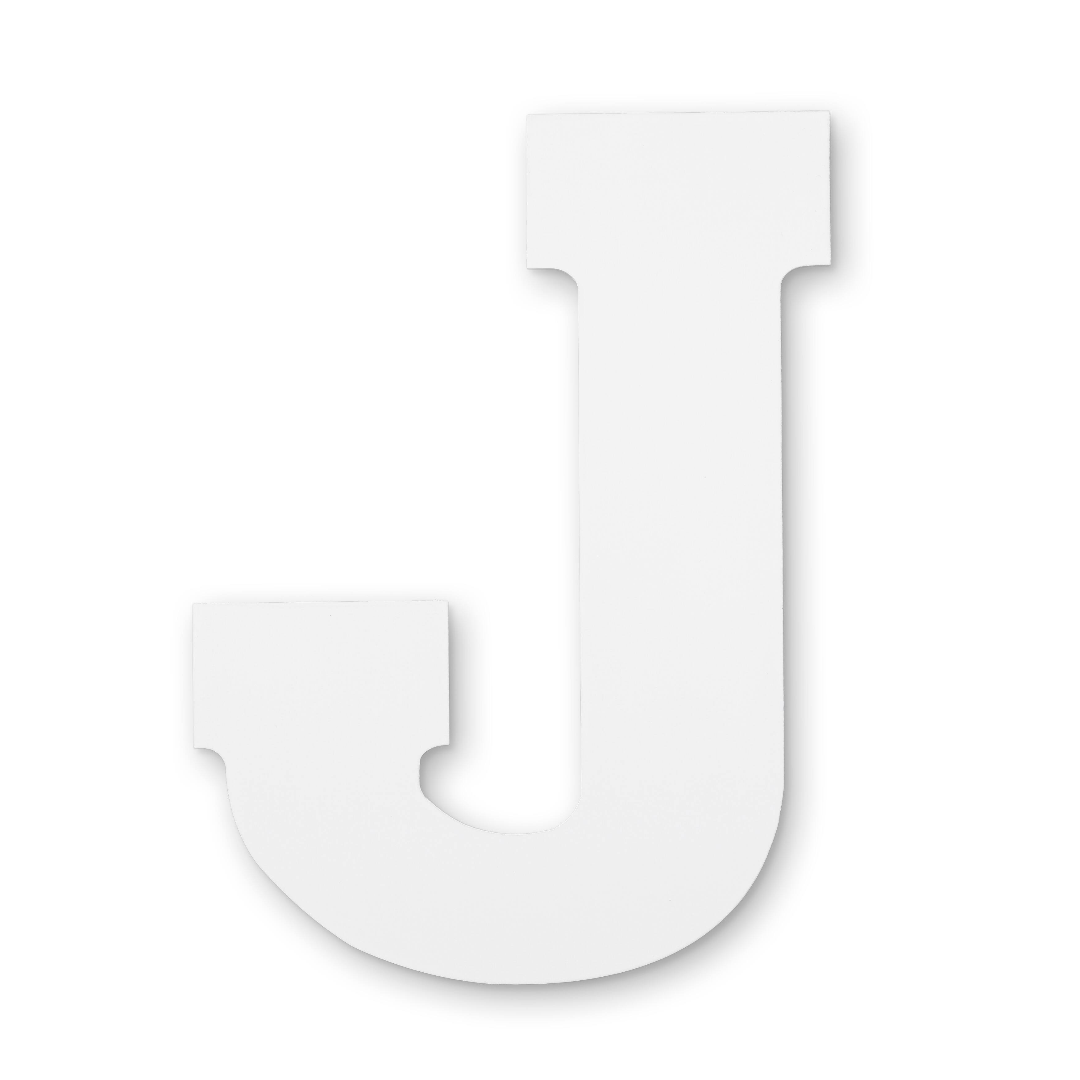 6 Pack: 13" White MDF Uppercase Letter by Make Market®