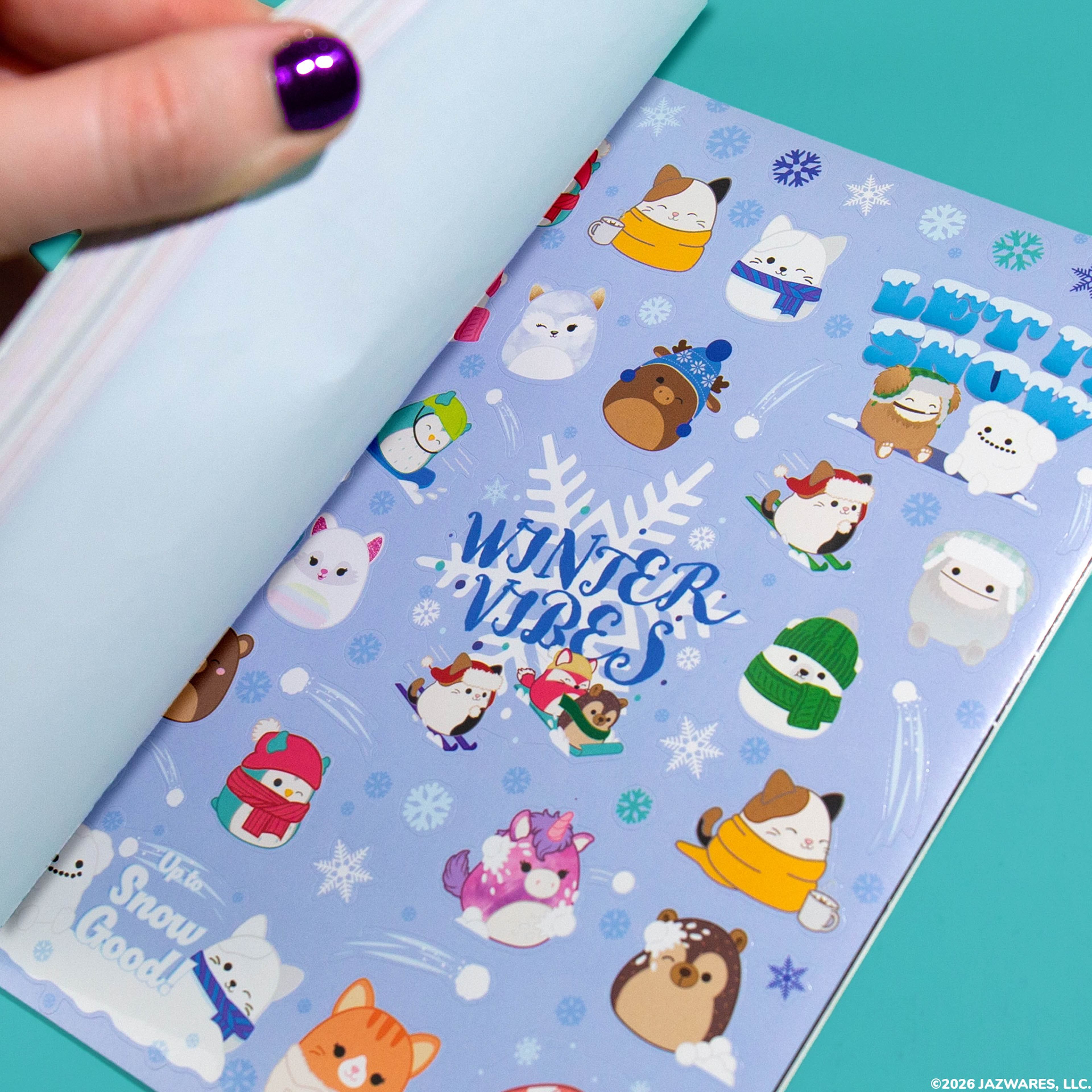 Original Squishmallows™ 1,500+ Sticker Book