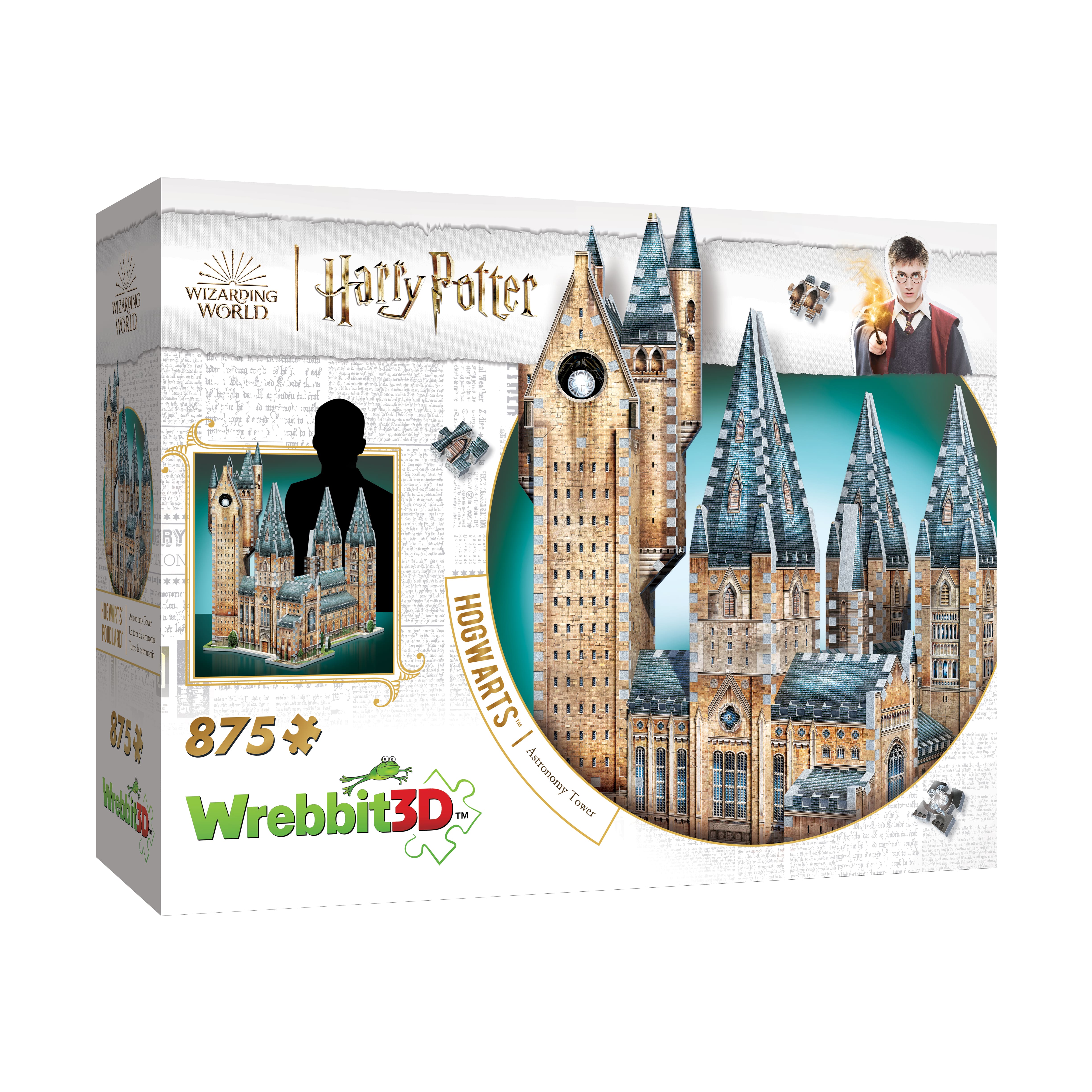 Harry Potter Collection - Hogwarts Castle - 2 3D Puzzles: Great Hall and Astronomy Tower: 1725 Pcs