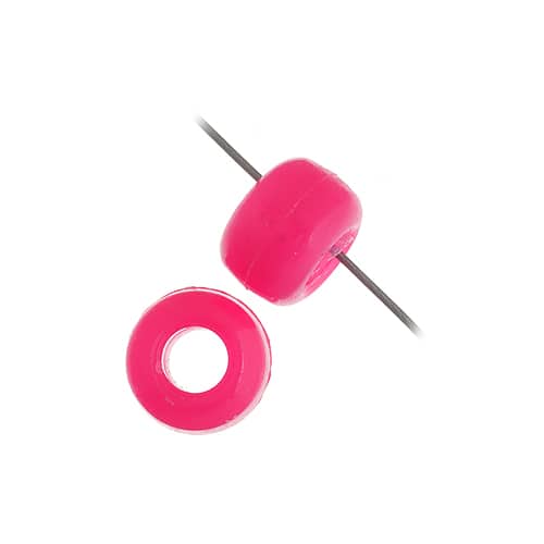 John Bead 9mm Opaque Plastic Pony Beads, 1,000ct.