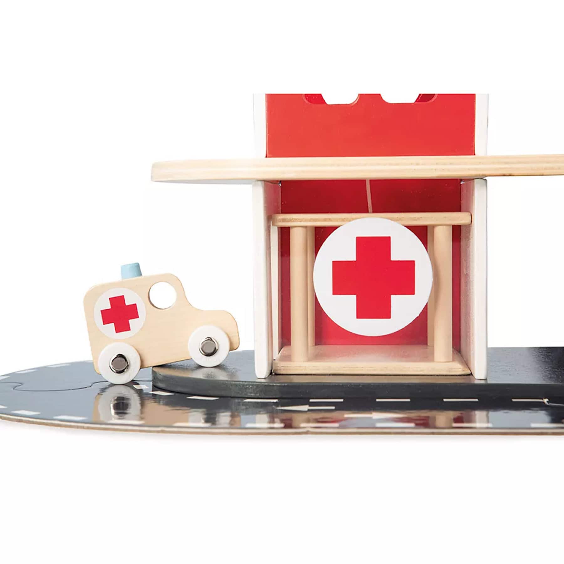 Janod® Red Fire Station Toy Set