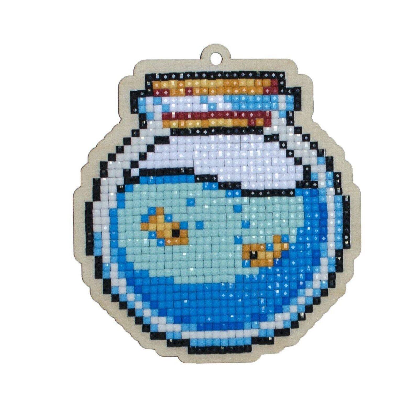 Wizardi Diamond Painting Kit Aquarium Wwp160