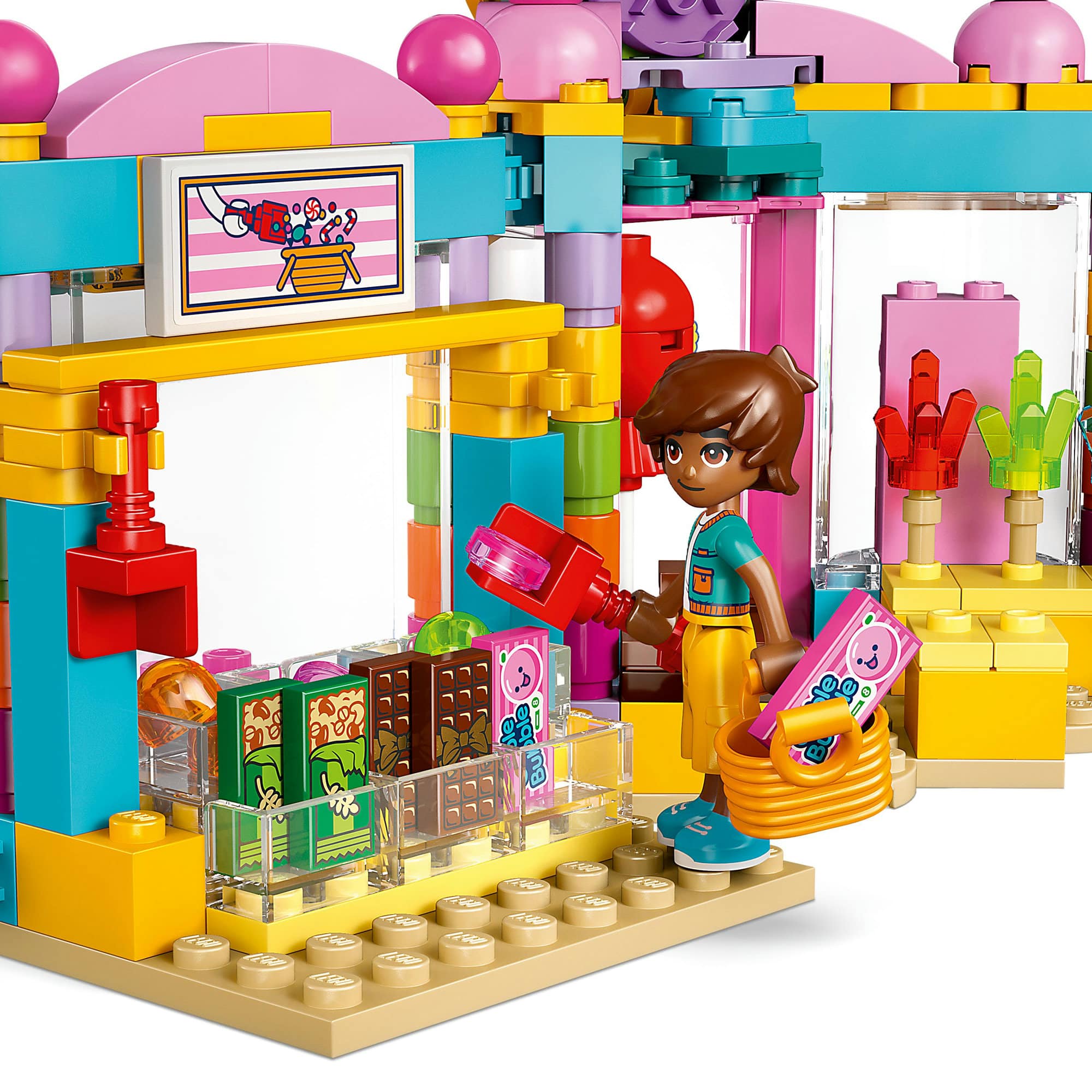 LEGO® Friends Heartlake City Candy Store Pretend-Play Set, Role-Play Toy 42649