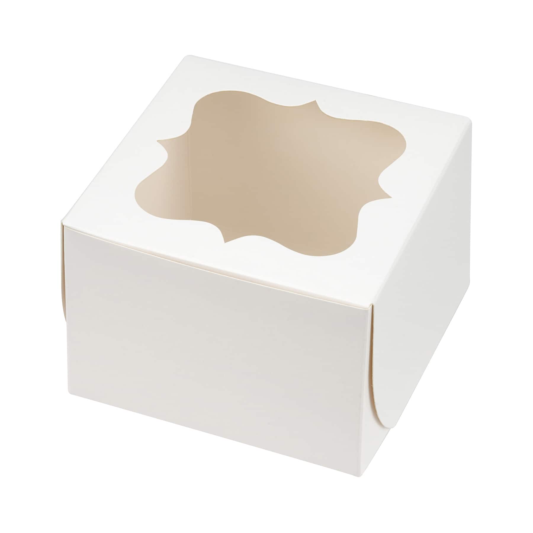 12 Packs: 5 ct. (60 total) 5" White Window Treat Boxes by Makery®