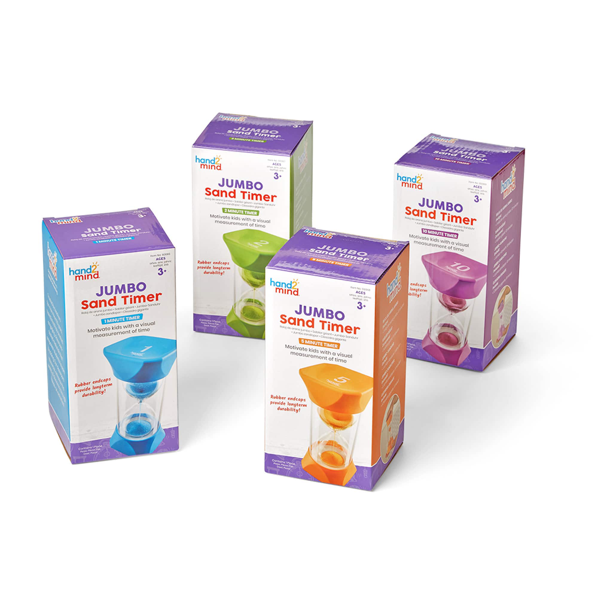 Hand2mind® Jumbo Sand Timer Bundle