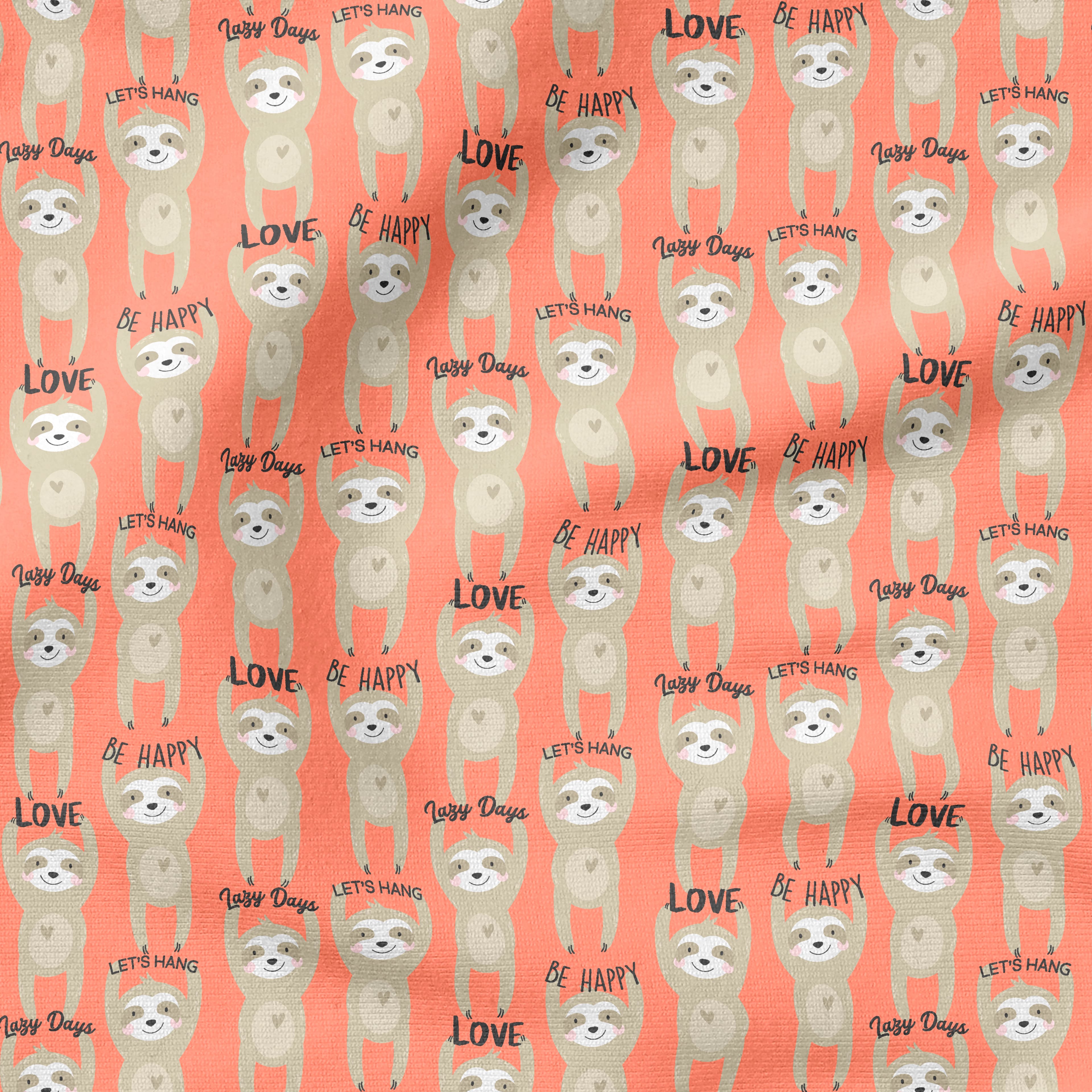Sloth Themed Fabric Bundles by Loops & Threads™