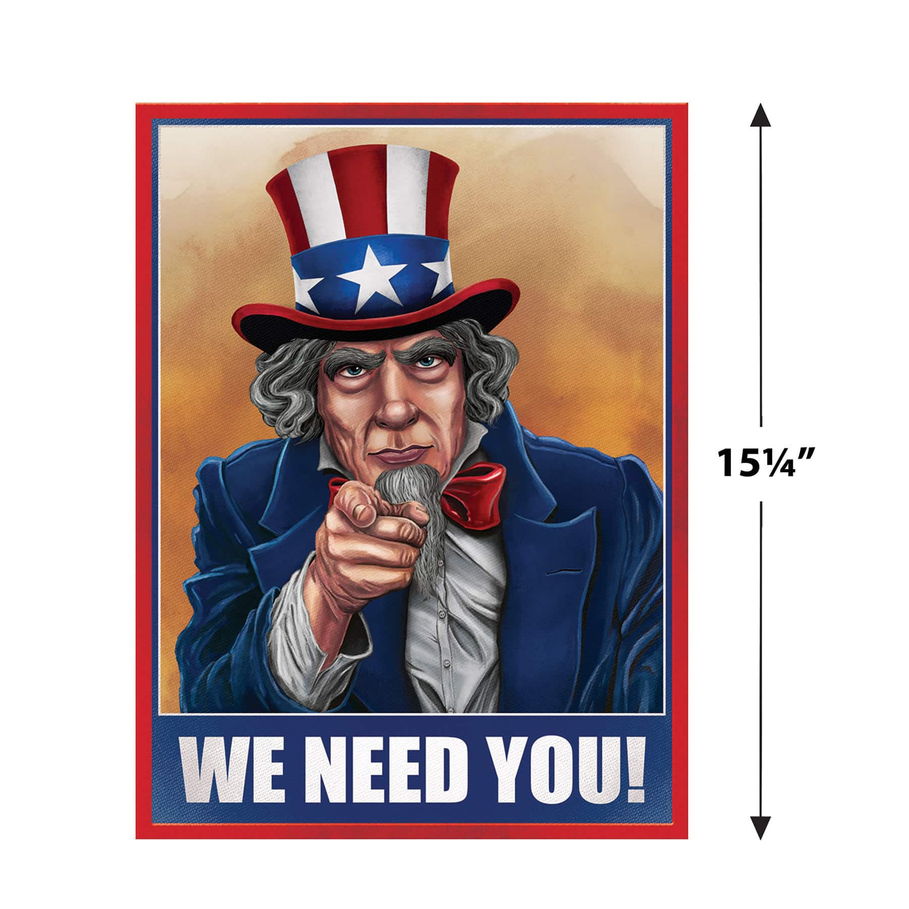Beistle 15.25" World War II Poster Cutouts, 8ct.