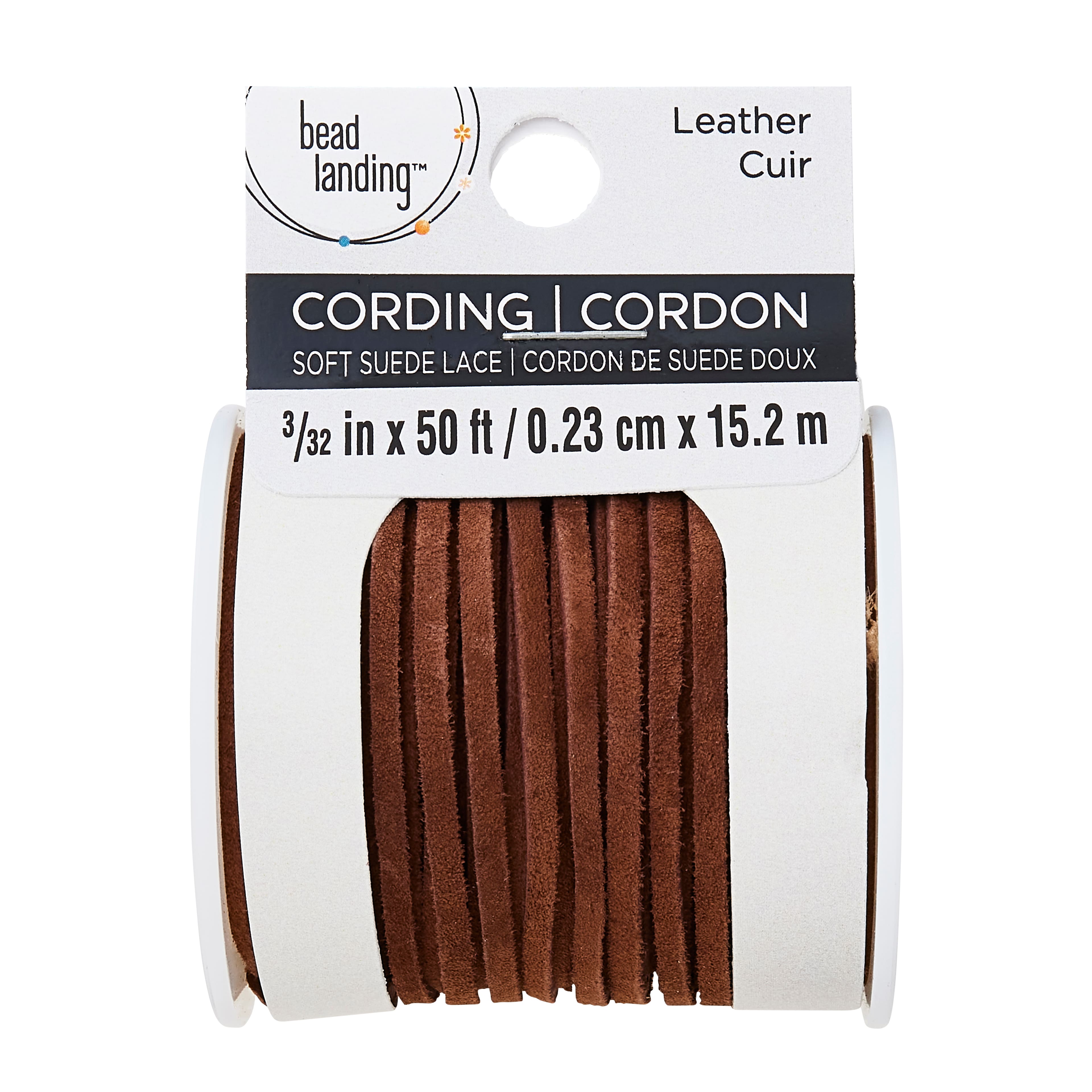 Cafe Soft Suede Lace Cording by Bead Landing™