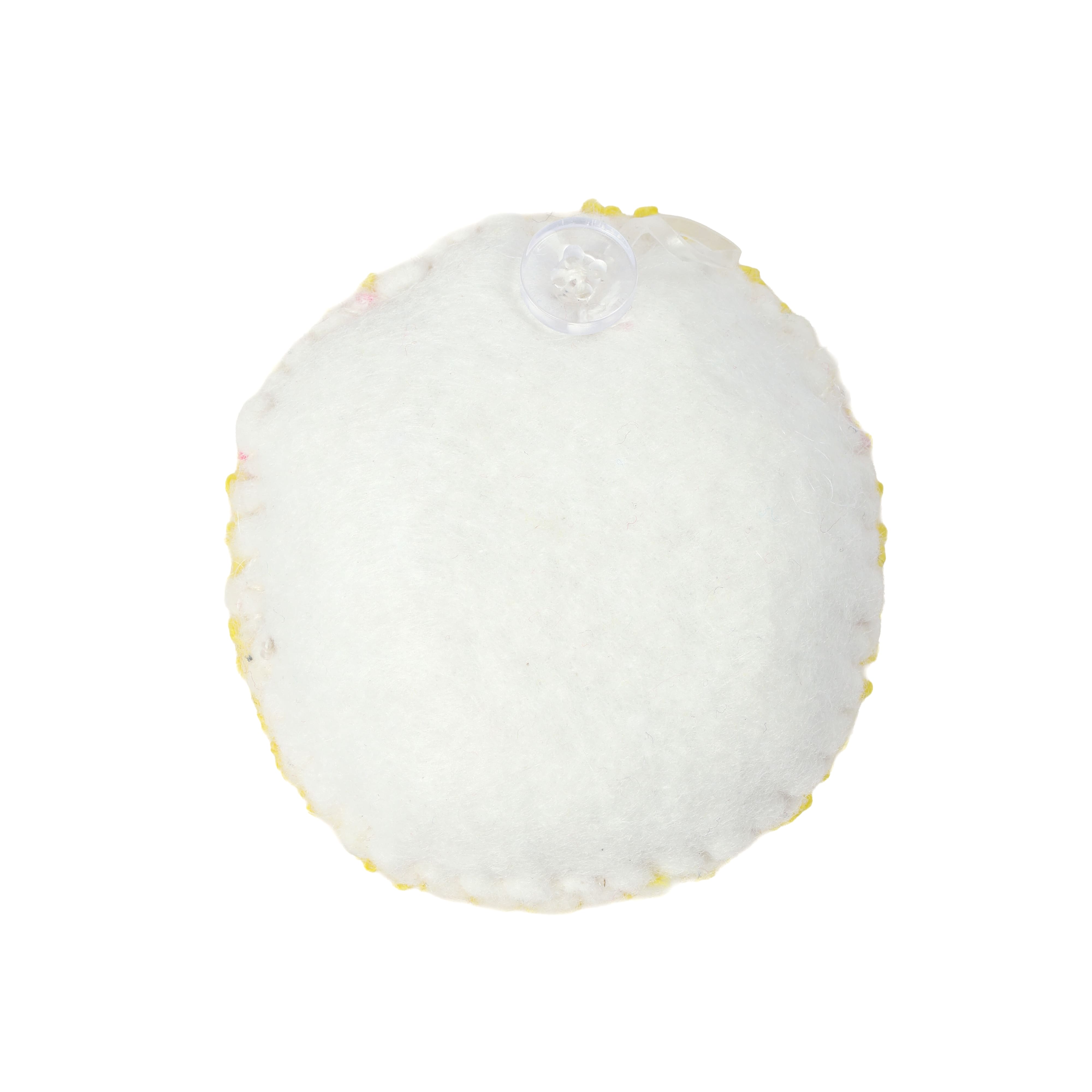 Smiley Face Filled Patch Embellishment by Celebrate It